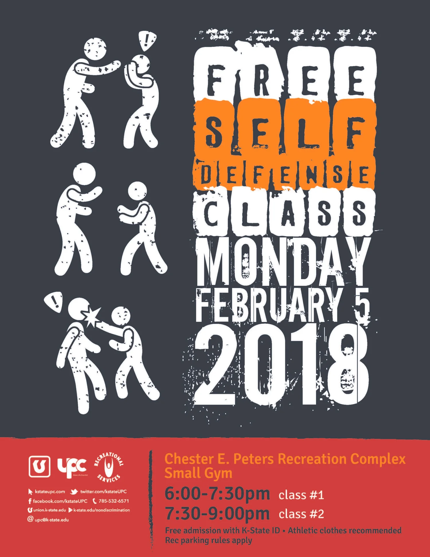 Self Defense Class K State Student Union Program Council