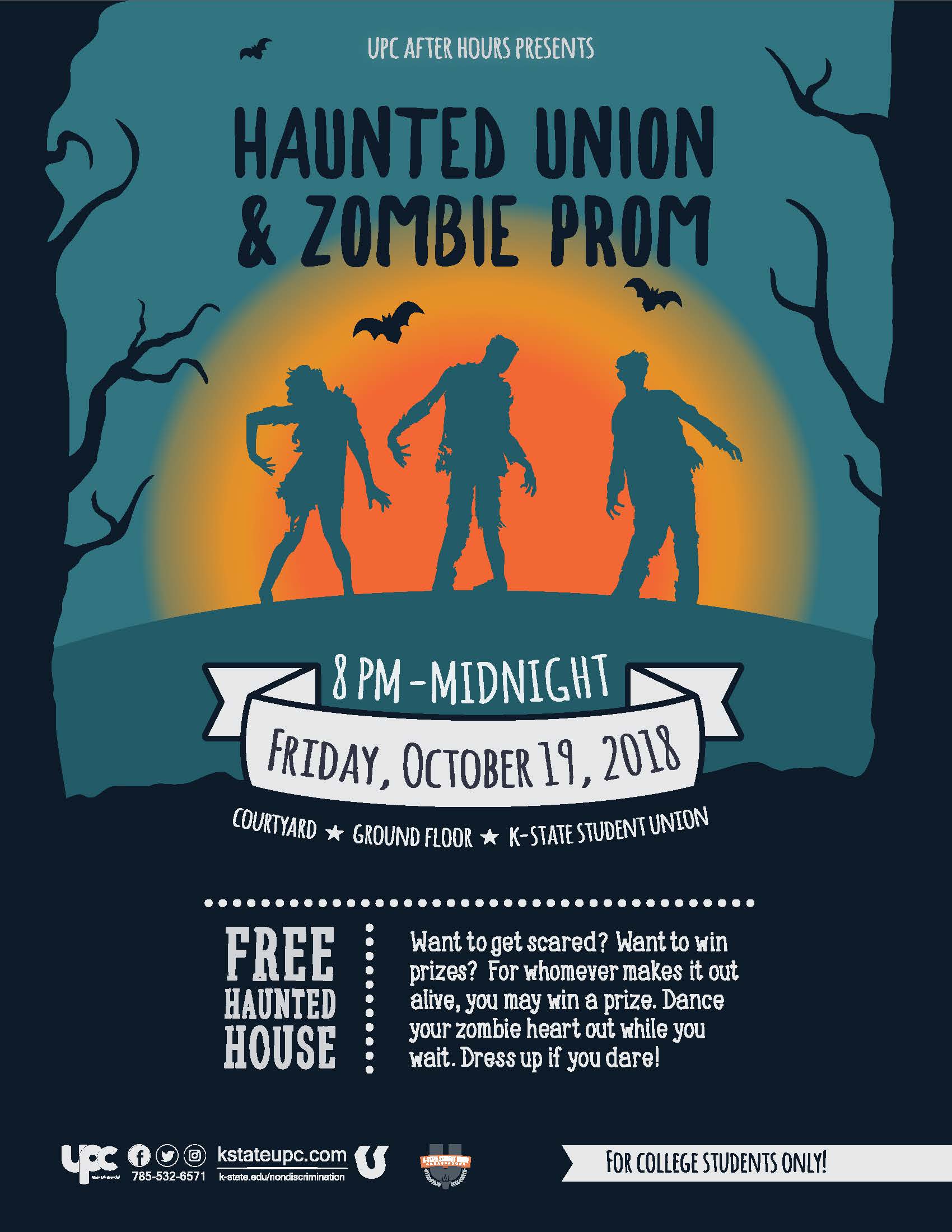 After Hours: Haunted Union & Zombie Prom