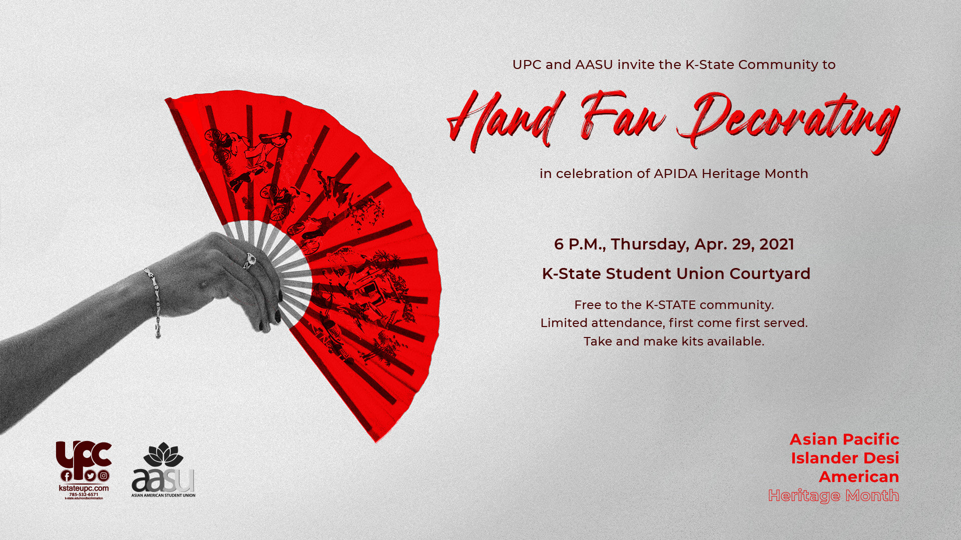 Hand Fan Decorating