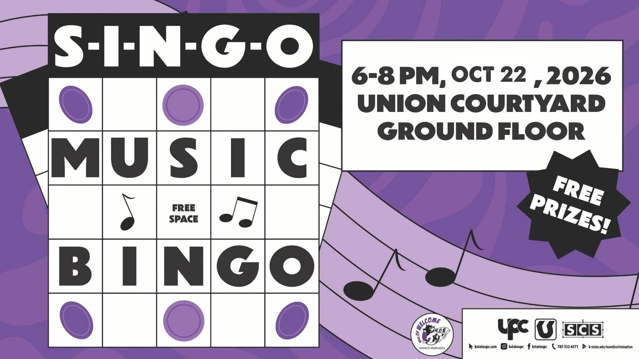 S-I-N-G-O Bingo