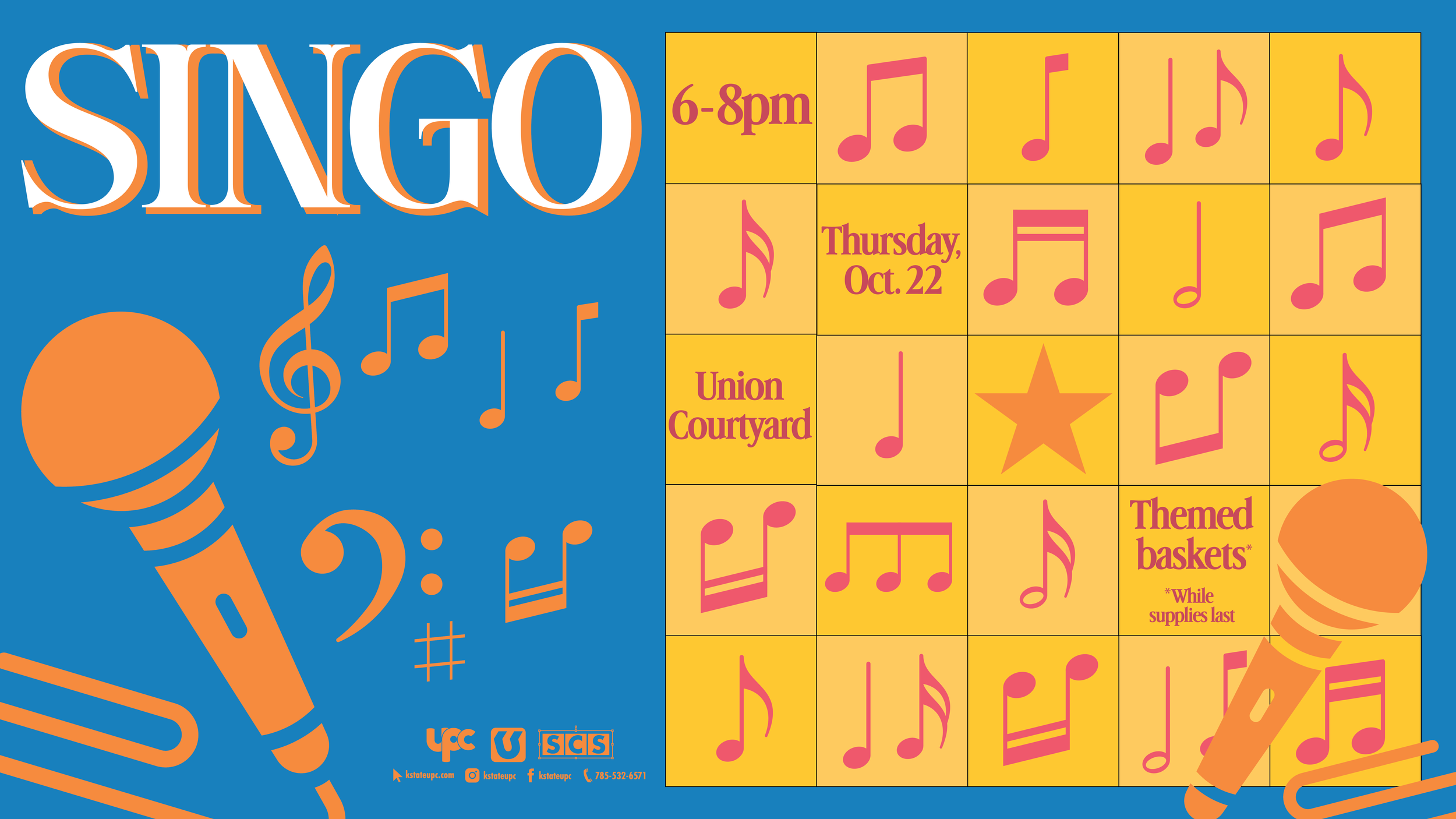 S-I-N-G-O Bingo