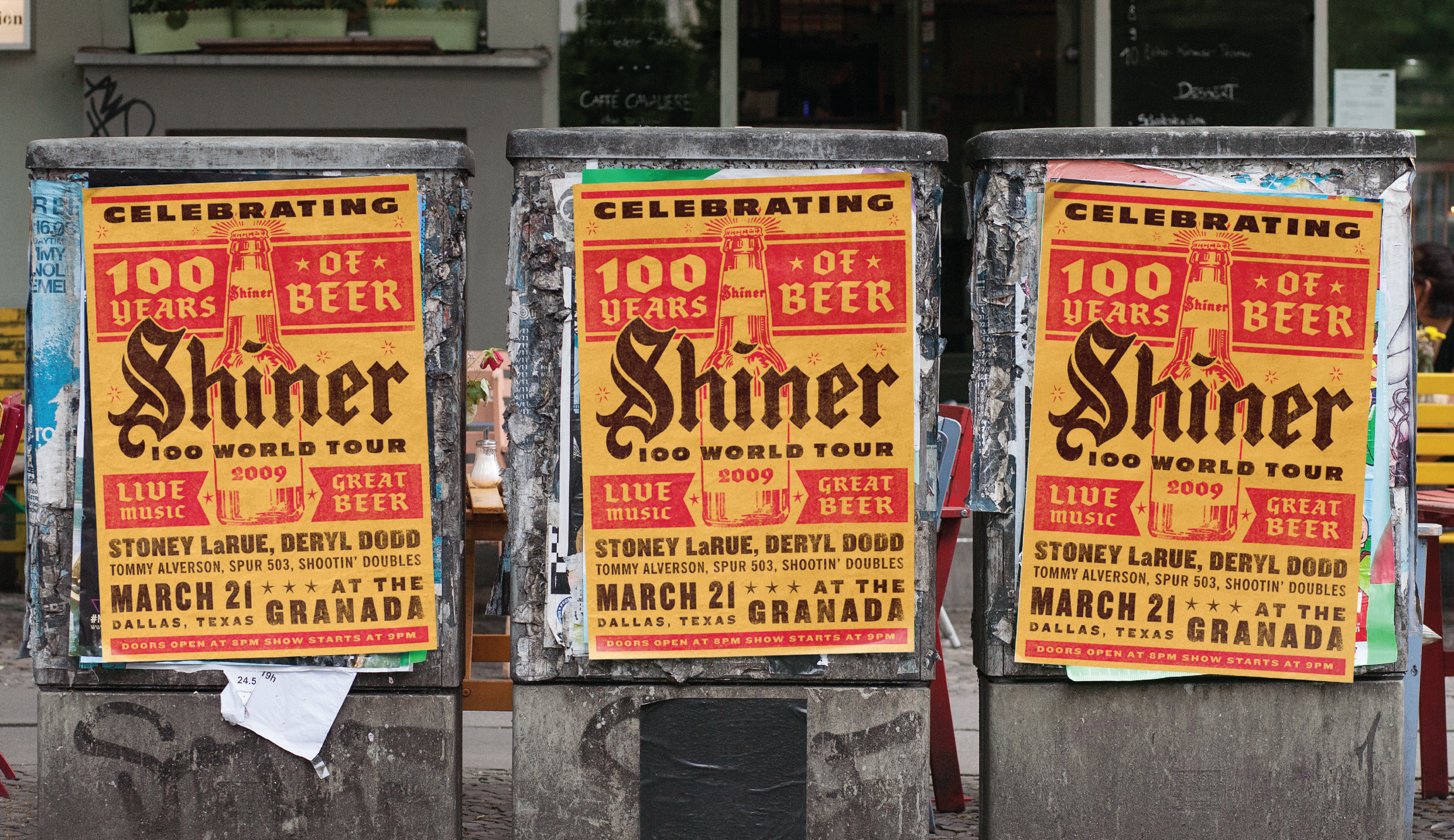 100 World Tour Posters