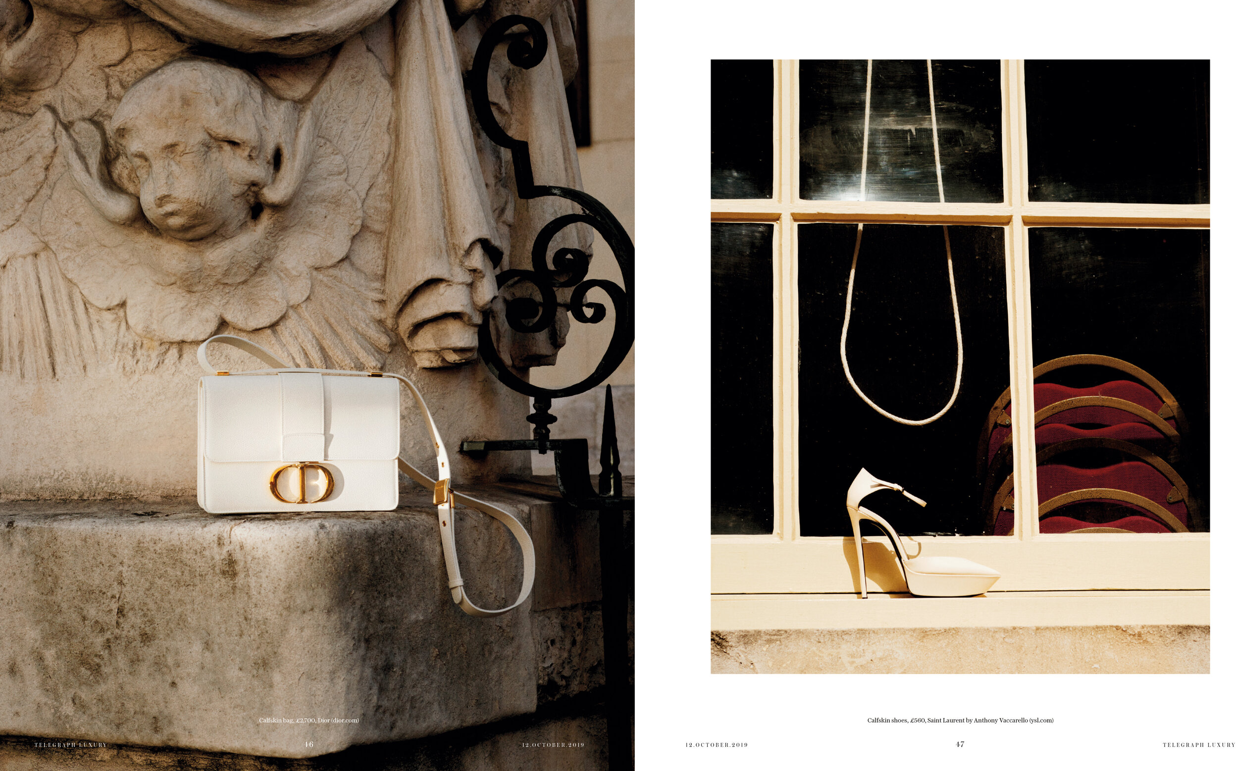 Dior 30 Montaigne Jacquard Canvas Box Bag worn by Hilary Duff West