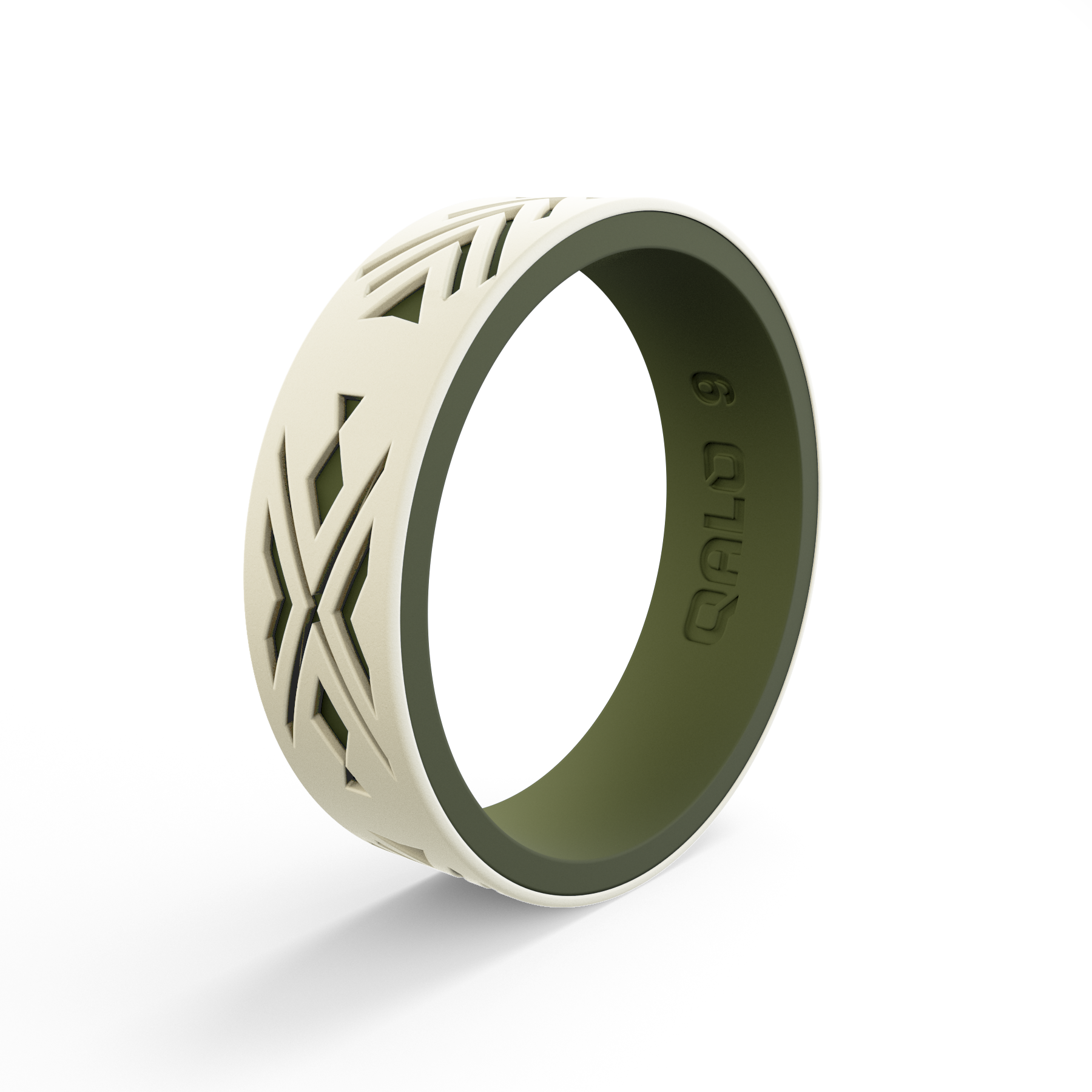 qalo introduces eva shockey collection bb redline wedding band