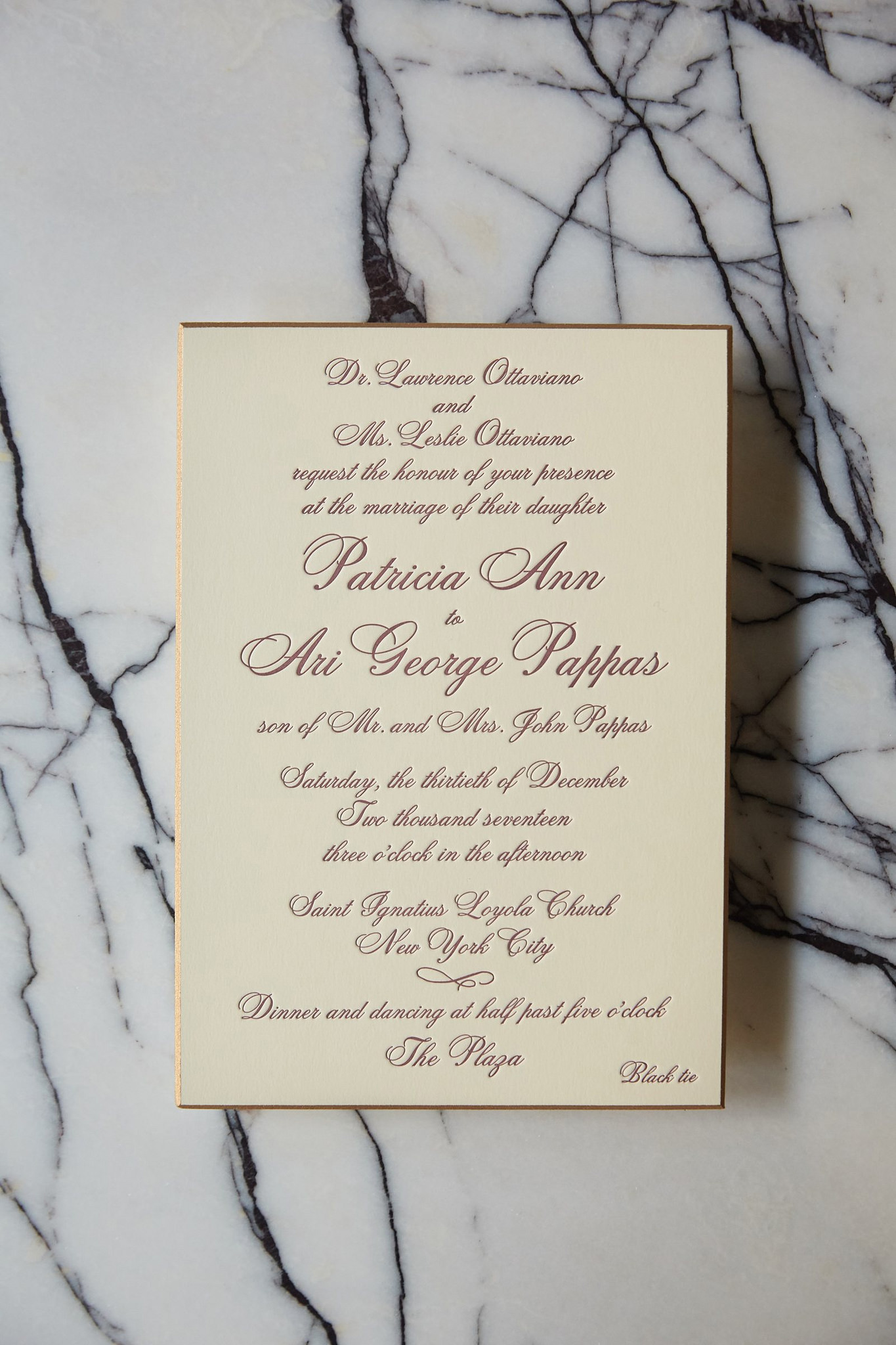 Invitation by Ceci New York