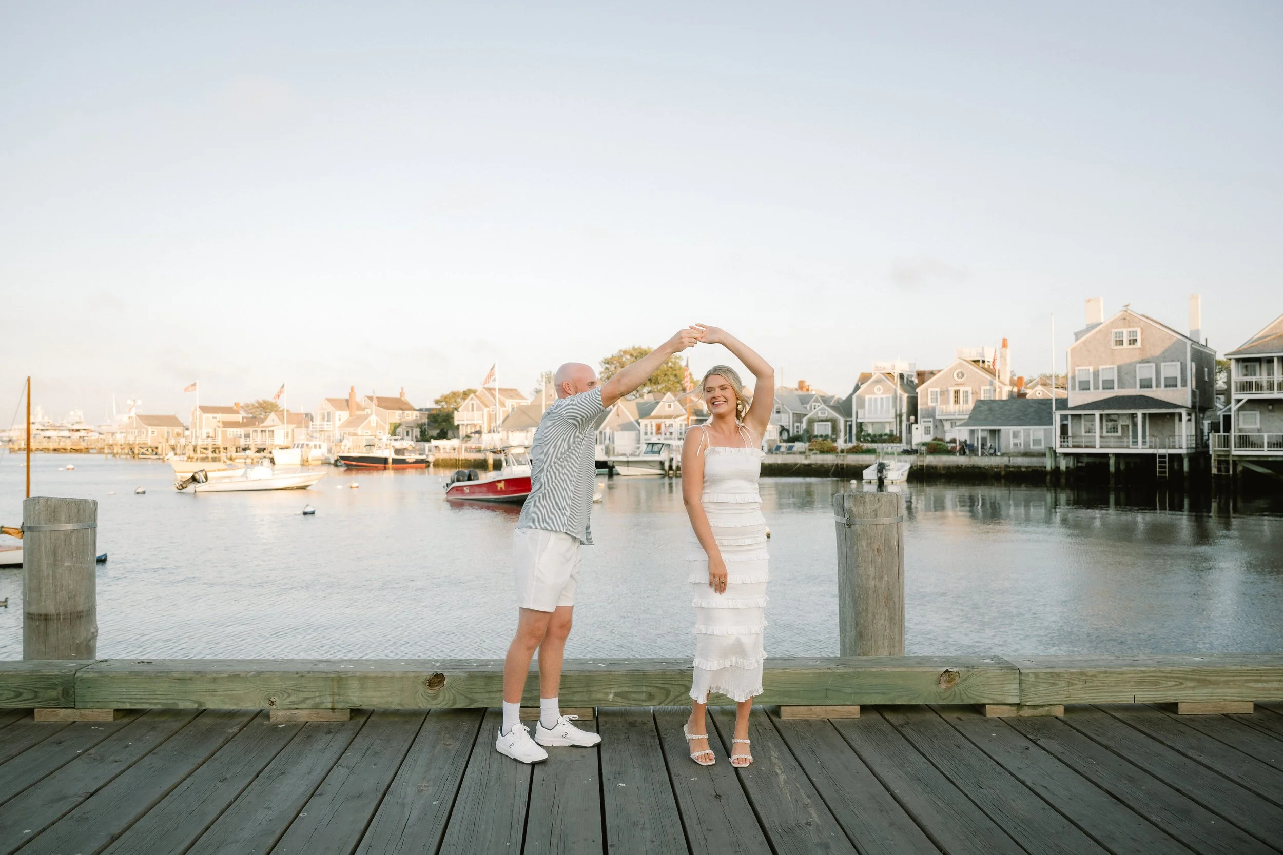 Downtown Nantucket Rehearsal Dinner