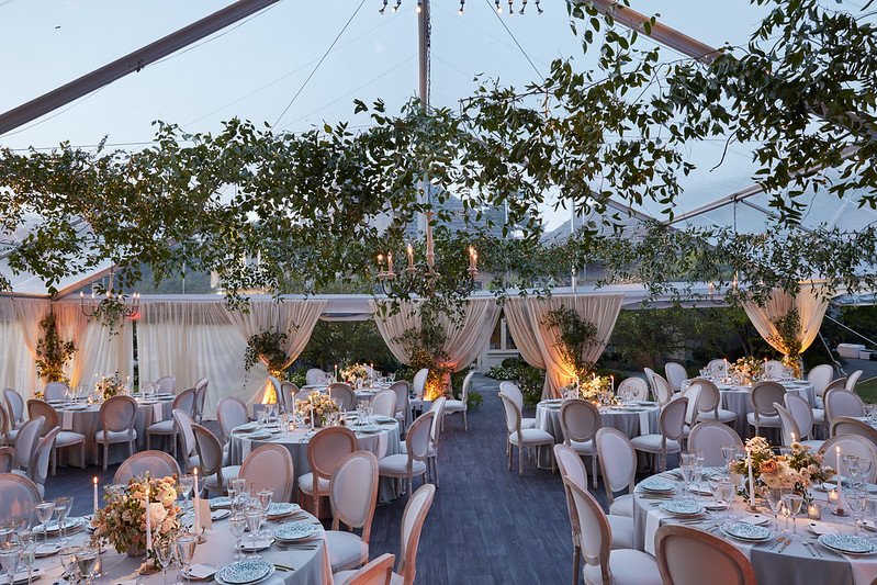 Private property outdoor wedding venue