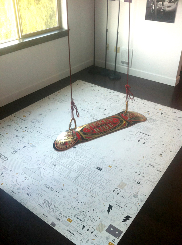 Every office deserves a swing. 