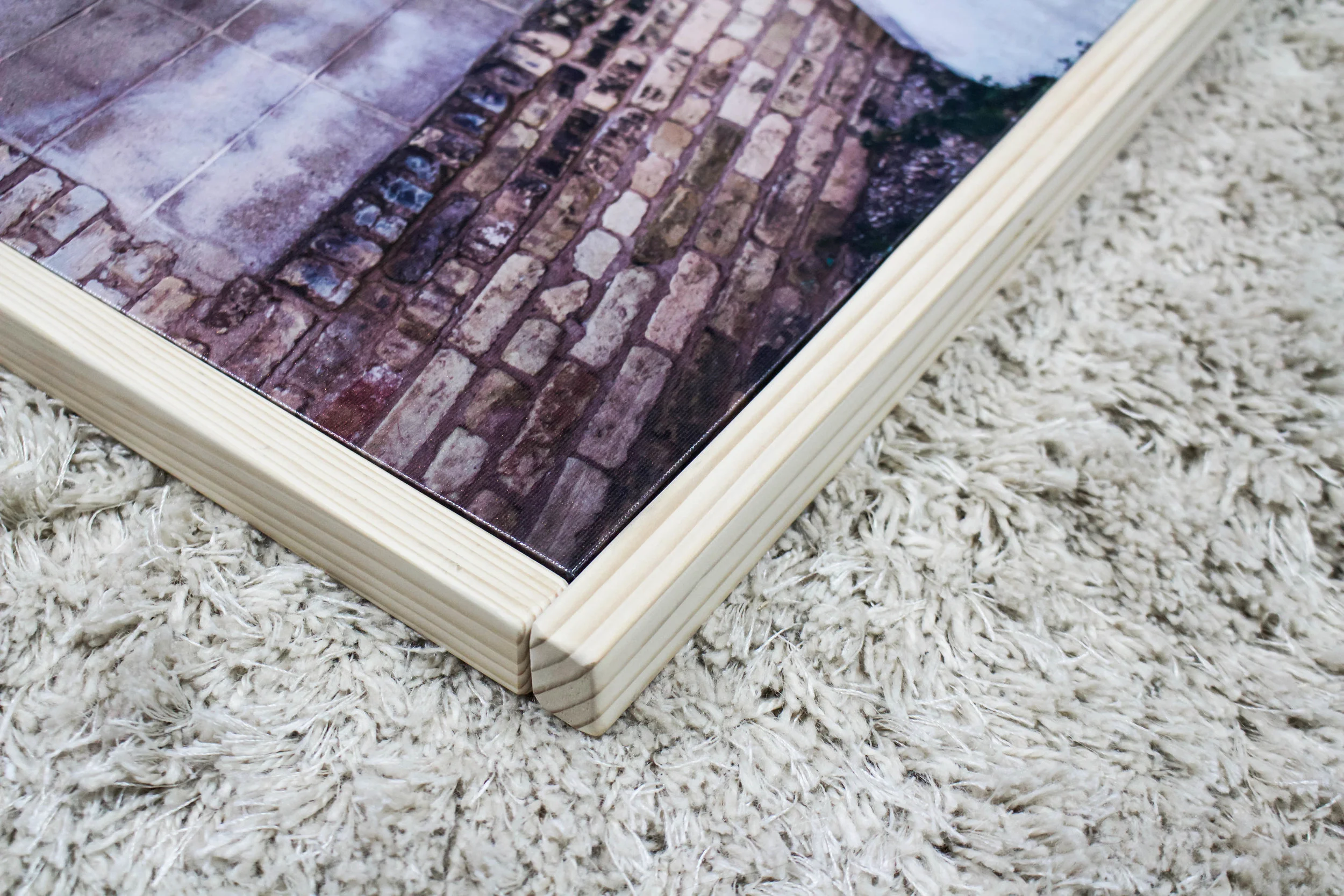 DIY Wood Canvas Frame In 20 minutes — Balkanina