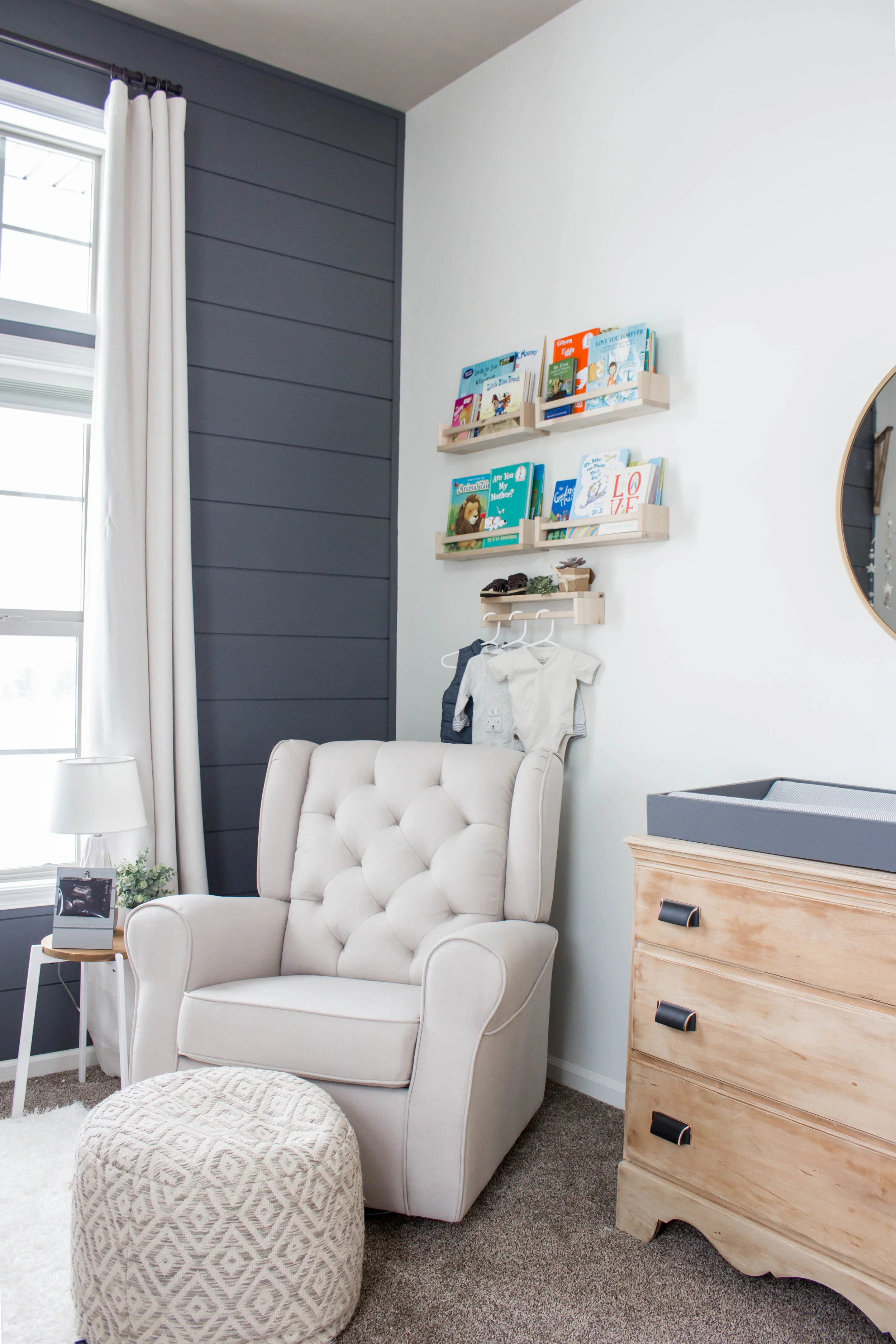 shiplap baby room