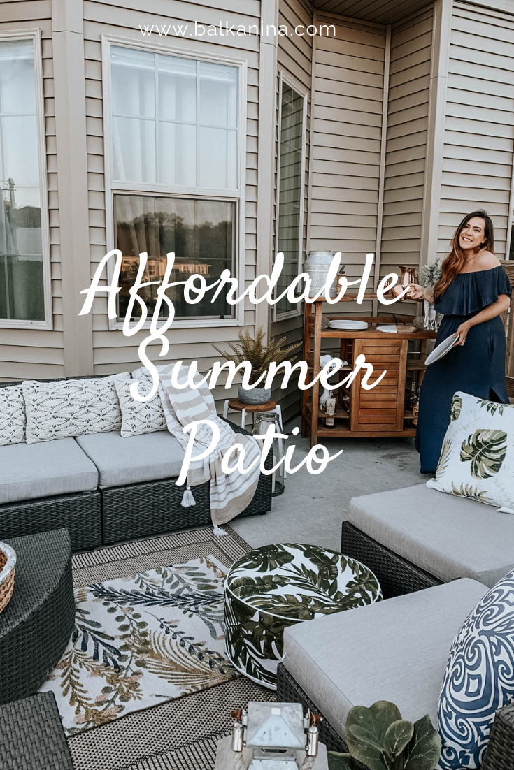 Affordable Summer Patio