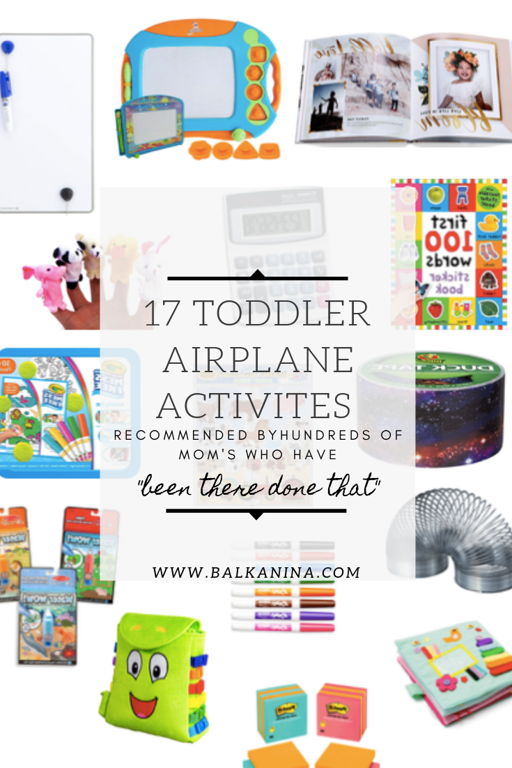 17 Toddler Airplane Activities & Travel Tips — Balkanina