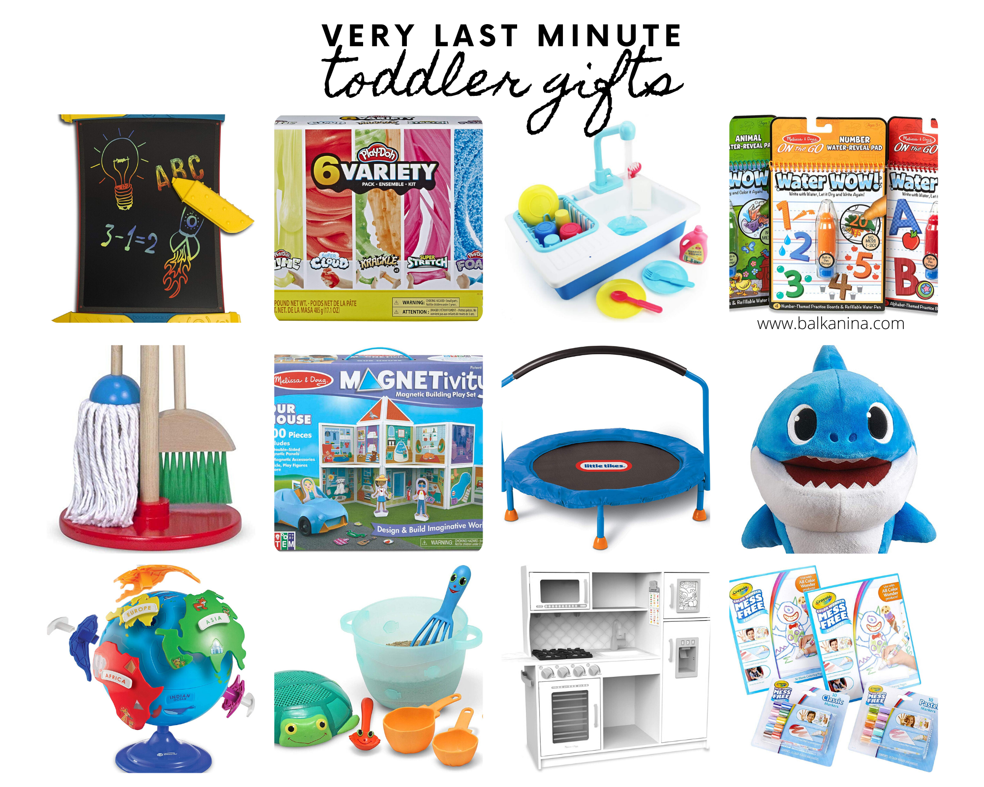 Last Minute Toddler Gift Guide