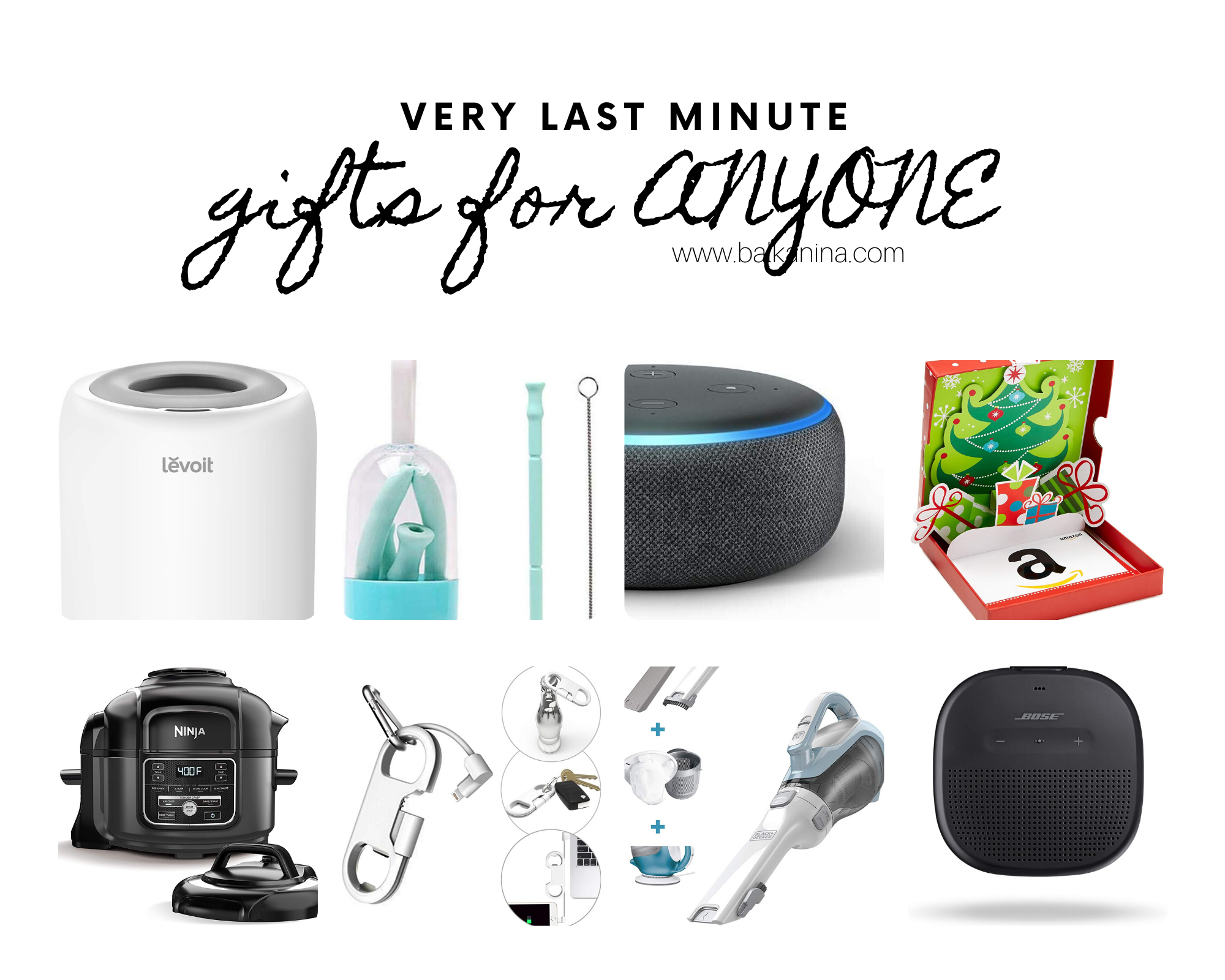 Last Minute Gift Guide for ANYONE