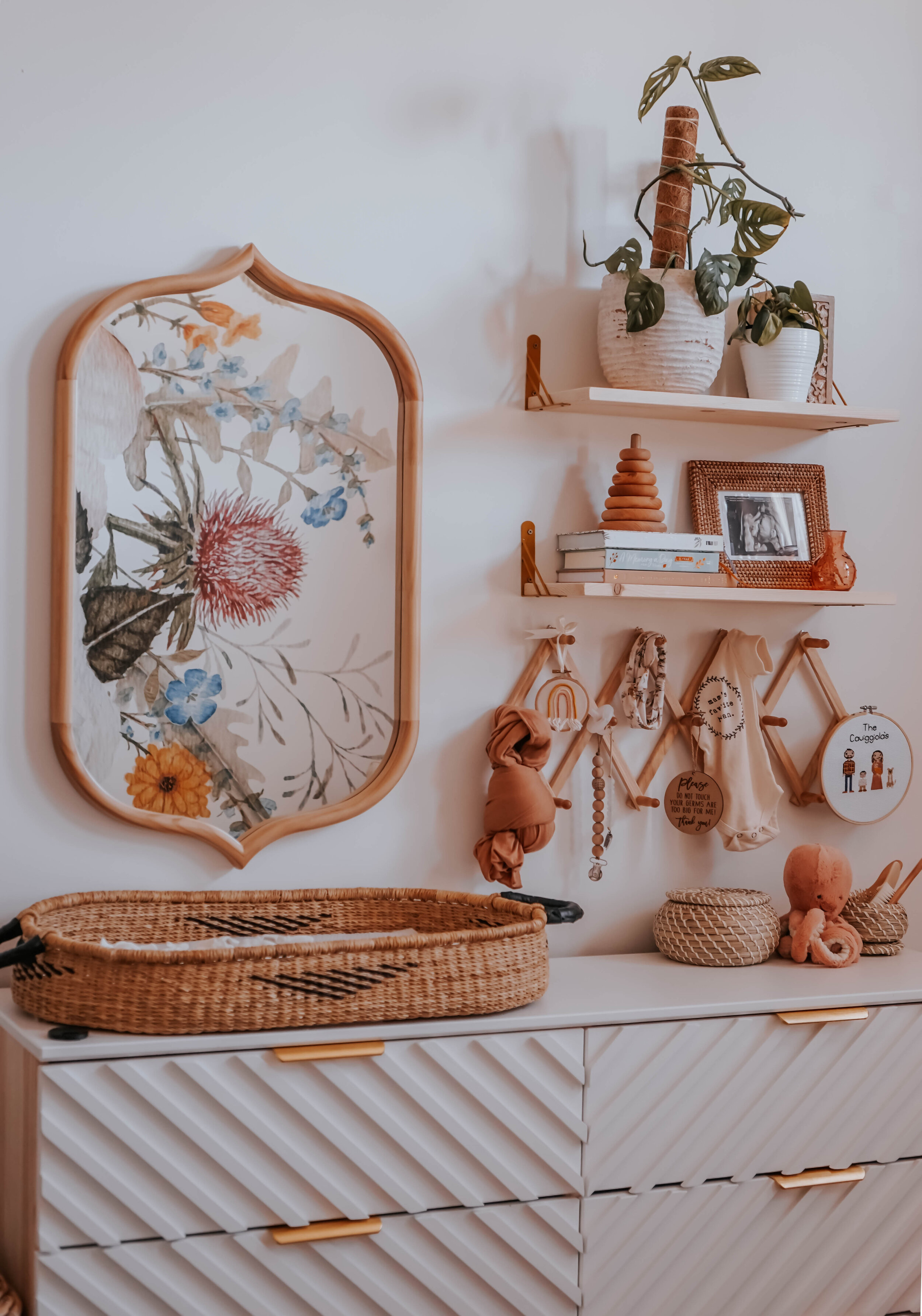 Boho Baby Girl Nursery