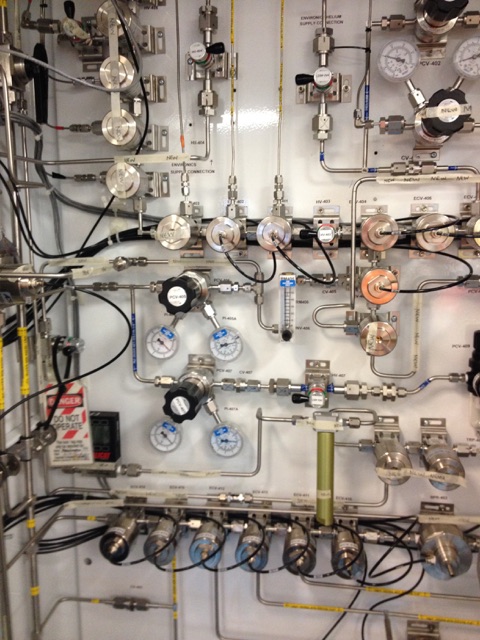 Corrosive Gas Processing Manifold