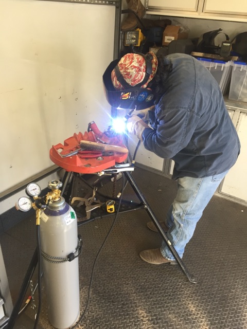 Pipe Support Welding