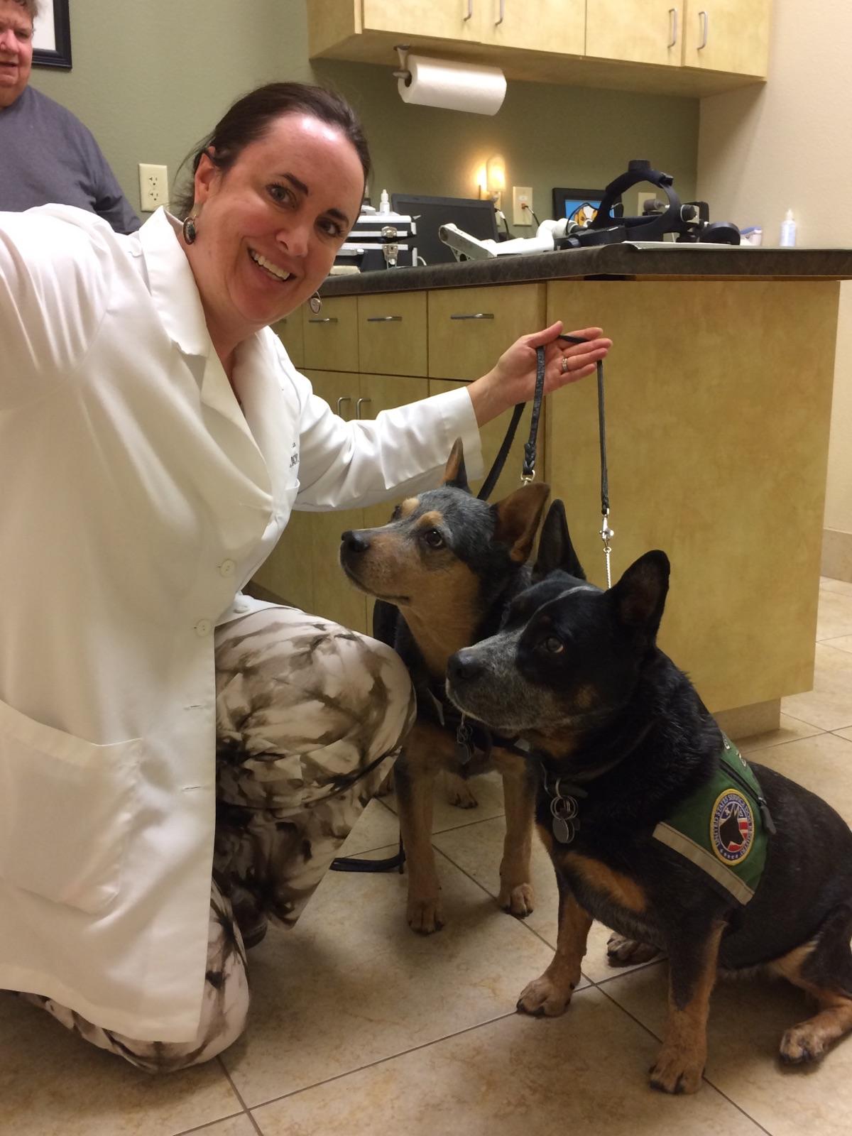 Dr. Joanna Norman w/ Murphy & Skye, Eye Care for Animals, Avondale, AZ
