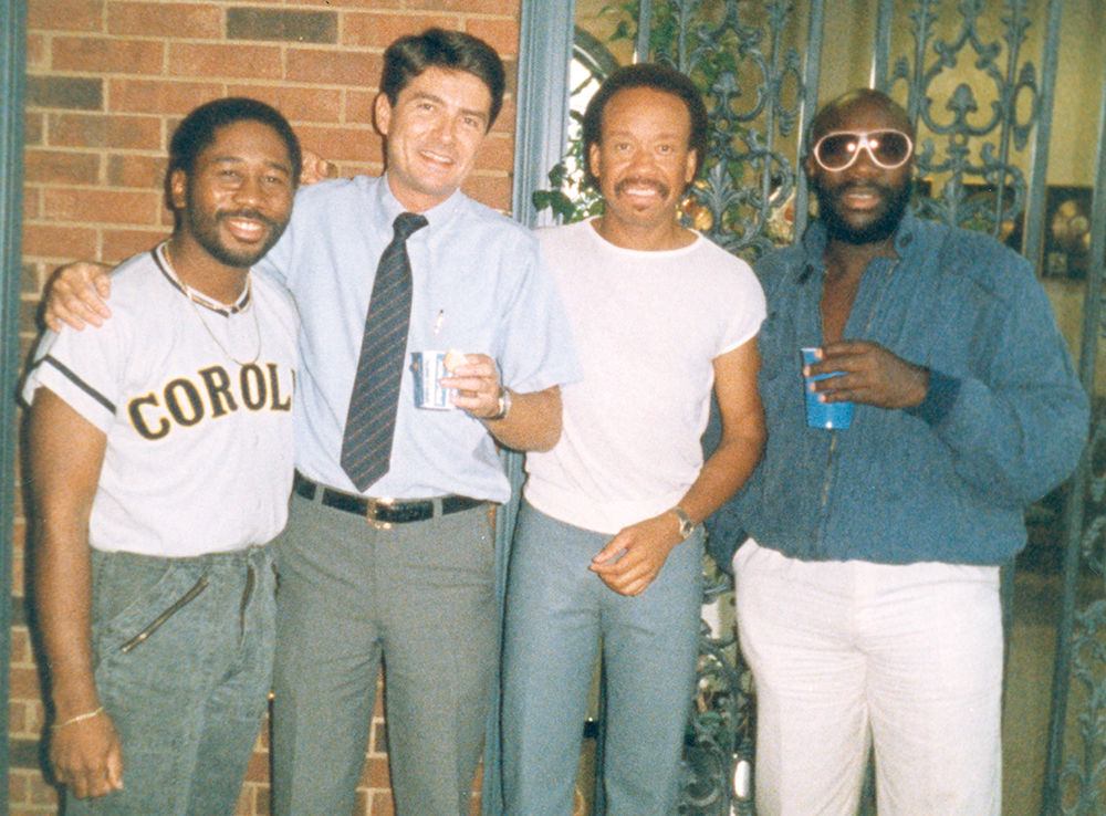 Ardent: James Alexander (The Bar-Kays), John Fry, Maurice White (Earth, Wind, & Fire), and Isaac Hayes