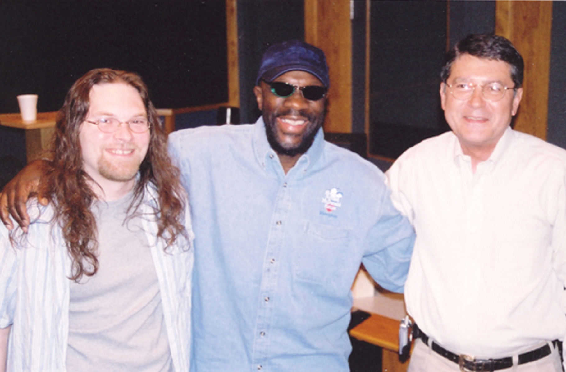 Ardent Studio B: Pete Matthews (engineer), Isaac Hayes, and John Fry