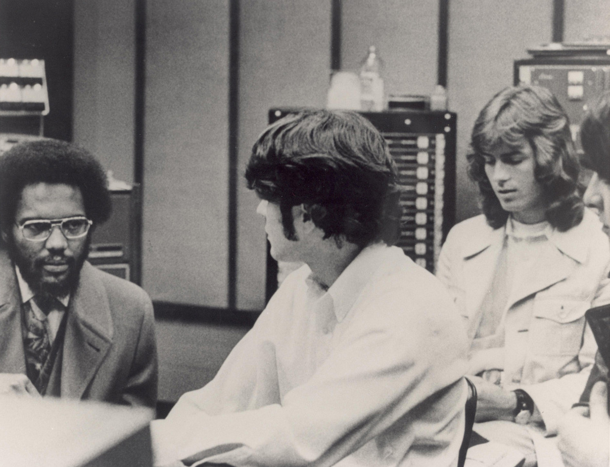 Ardent, 1971 - Al Bell (co-owner of Stax), John Fry, Jody Stephens, and Andy Hummel