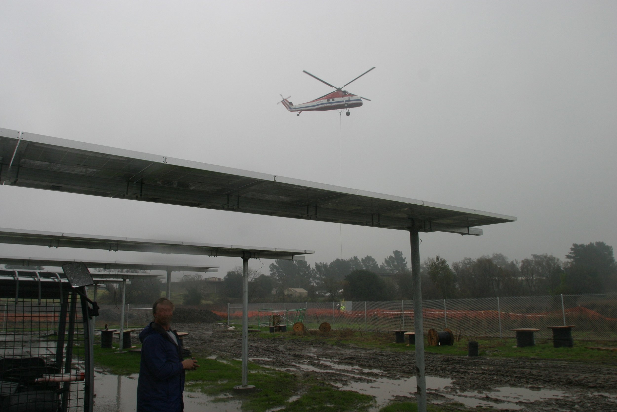 Copy of Helicopter lift to mitigate flood impact