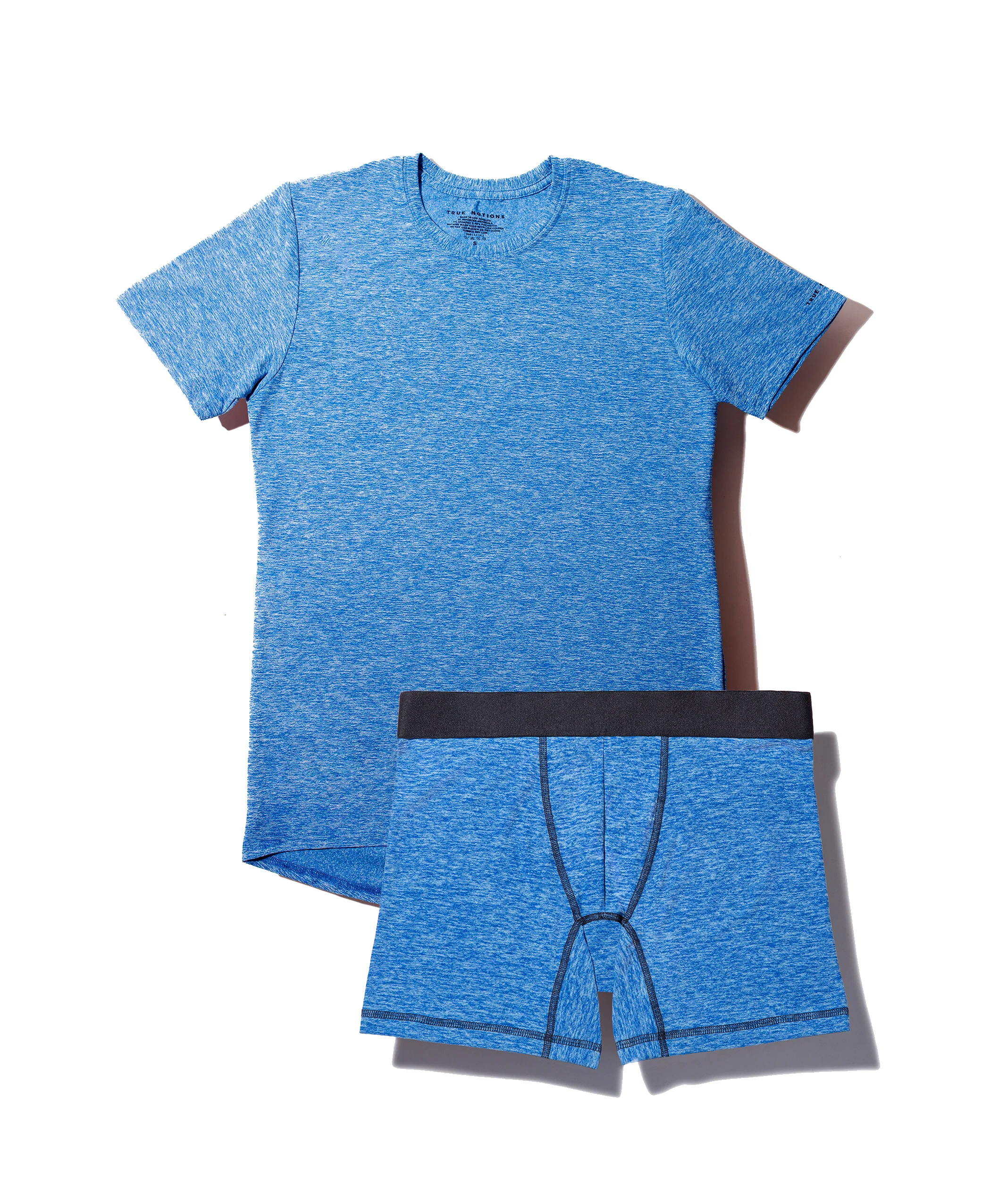 AZURE TEE &amp; BOXER BRIEF SIGNATURE SET