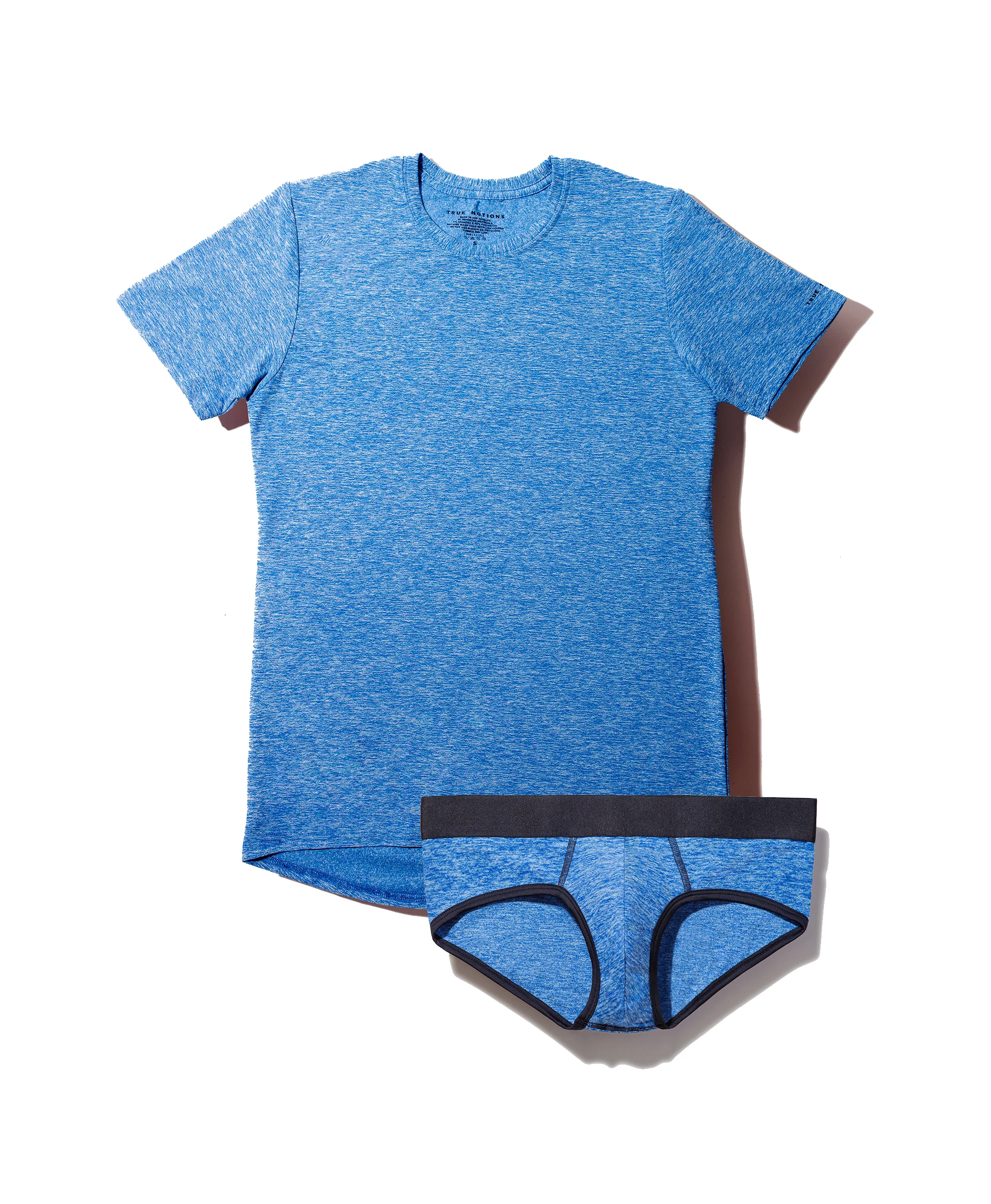 AZURE TEE &amp; BRIEF SIGNATURE SET