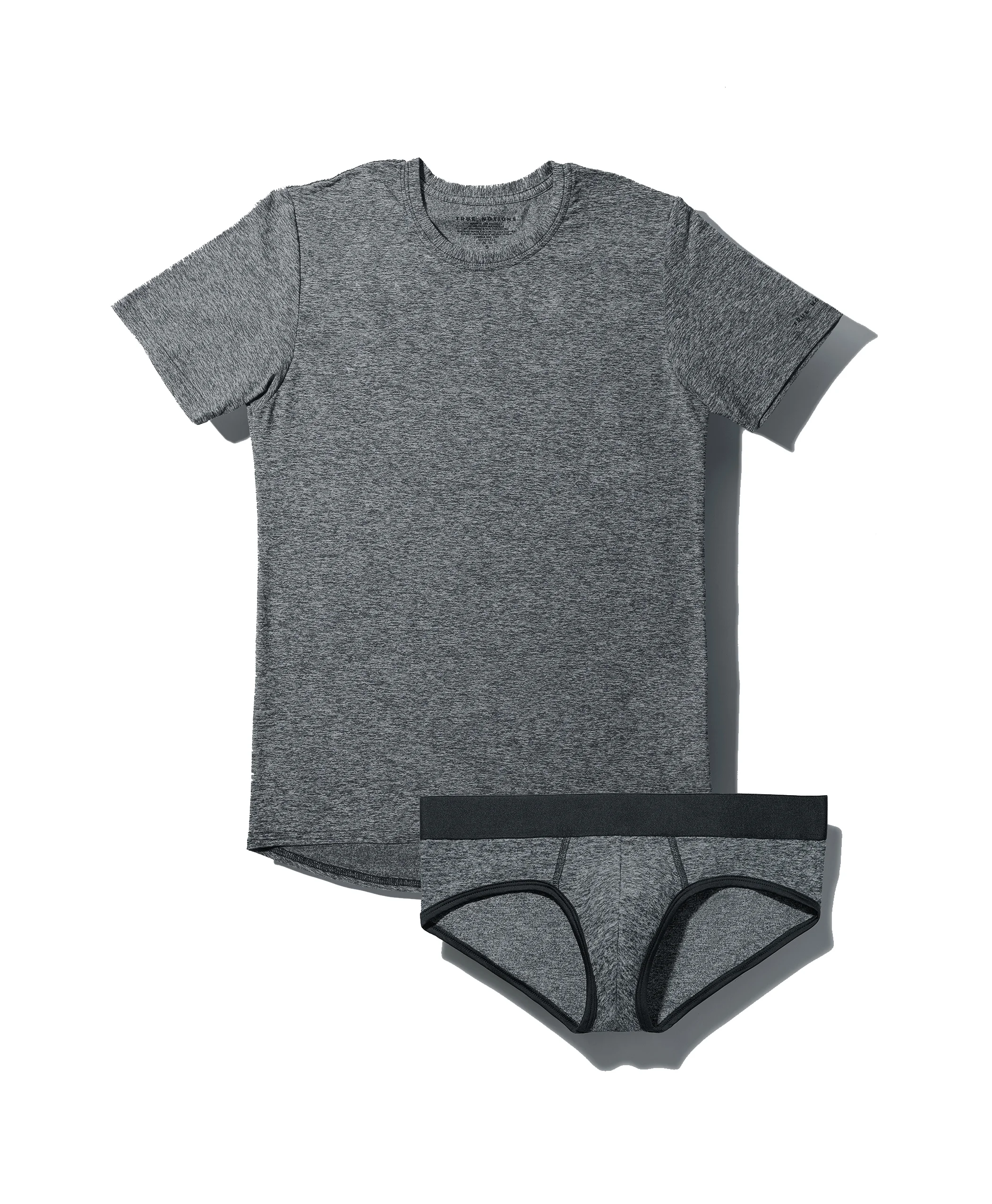 GRANITE TEE &amp; BRIEF SIGNATURE SET