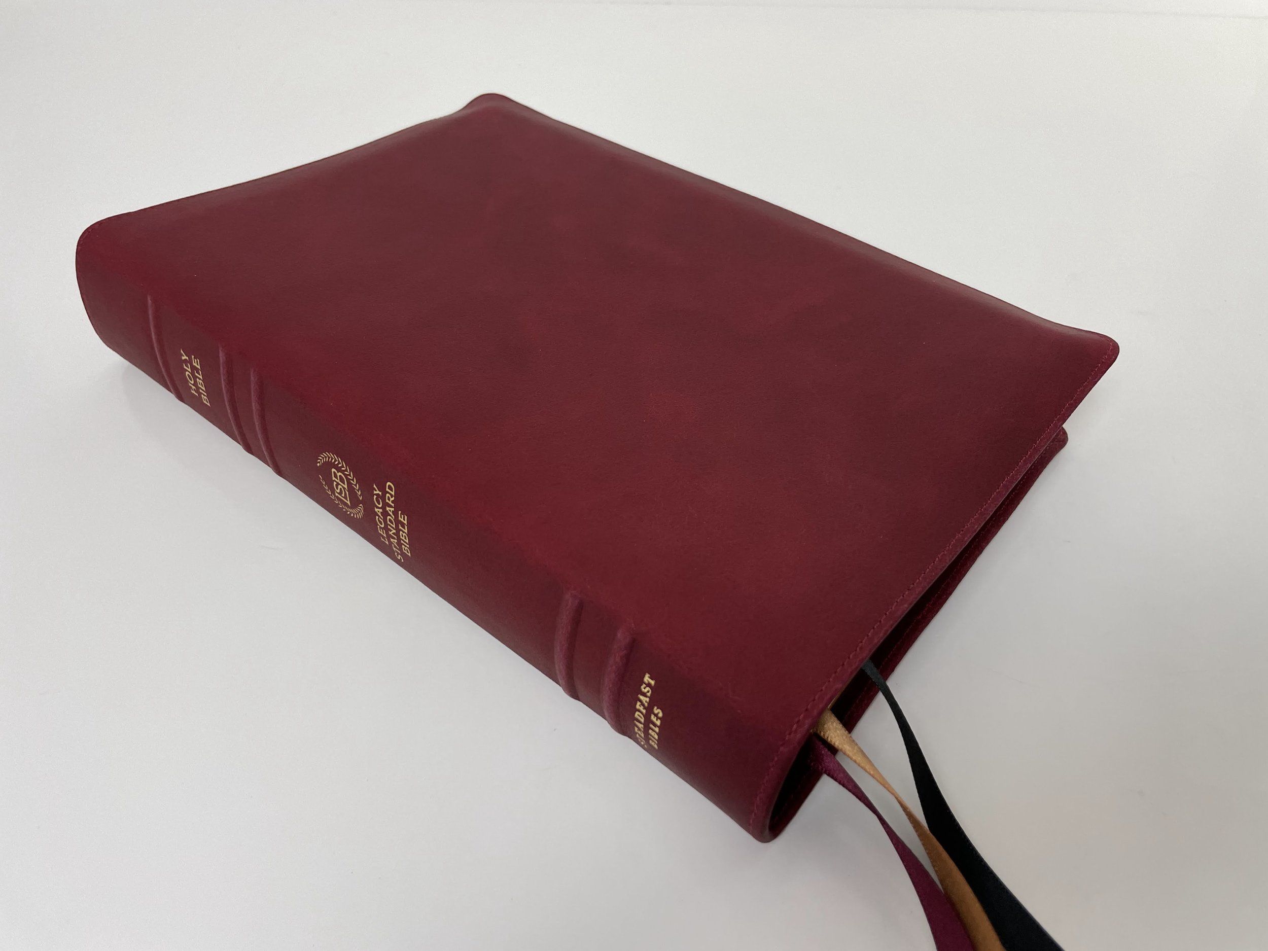 The Legacy Standard Bible Handy Size Edge-Lined Italian Cowhide Cam Hyde