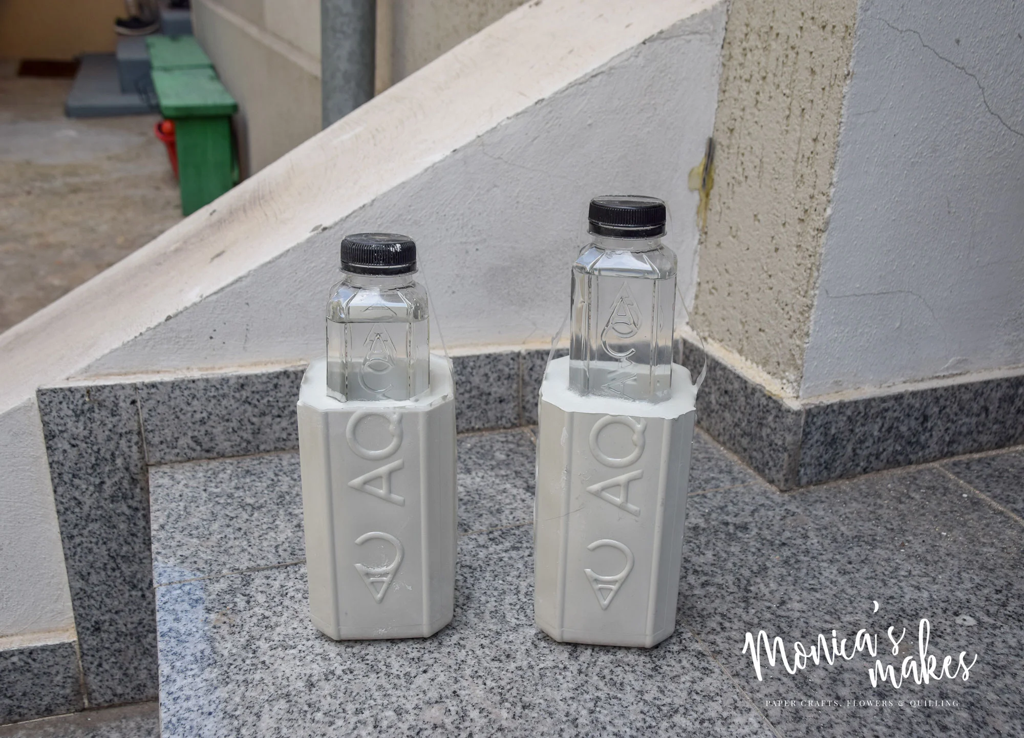 Beautiful And Easy To Craft Diy Cement Flower Vases Monica