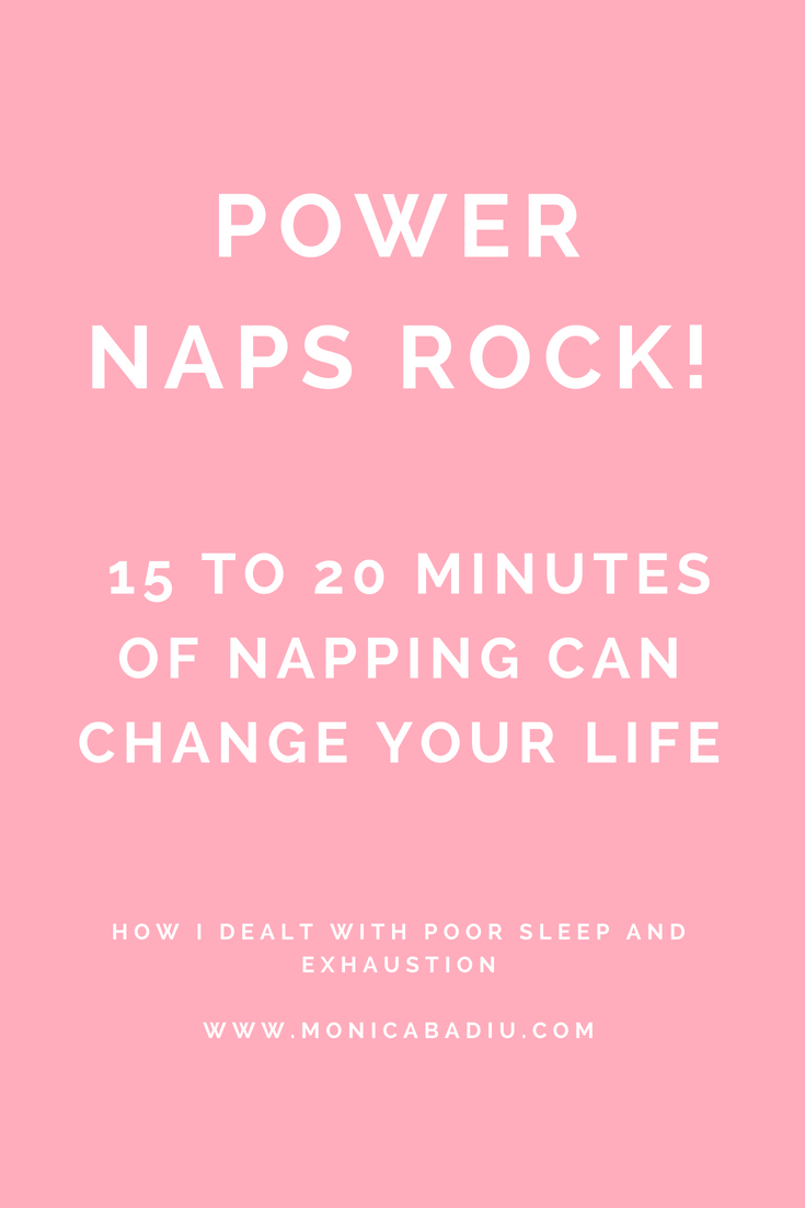 Power naps rock - Read more at www.monicabadiu.com