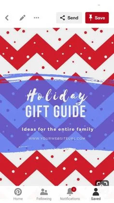 11 Gift Guide Canva Templates for Pinterest