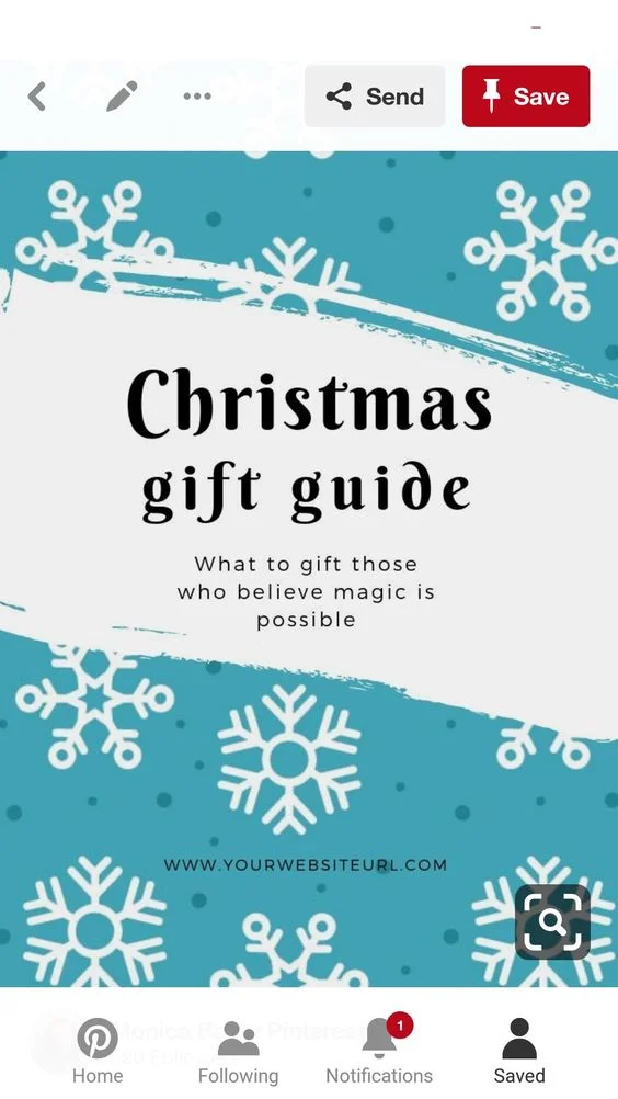 11 Gift Guide Canva Templates for Pinterest