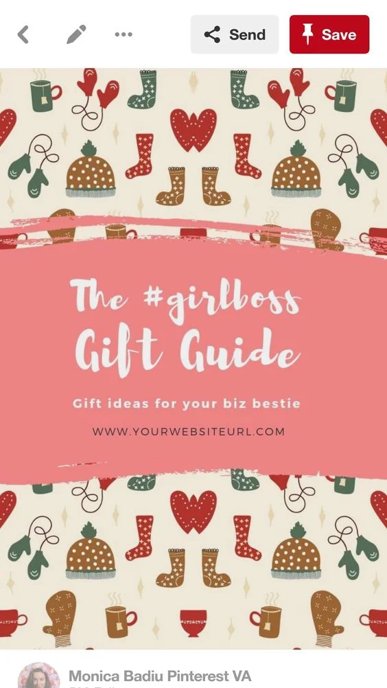 11 Gift Guide Canva Templates for Pinterest