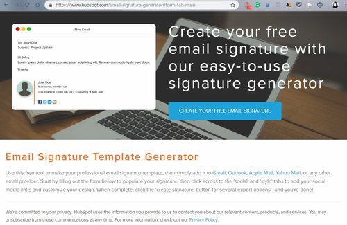 Free Tool To Create A Professional Email Signature Monica Badiu