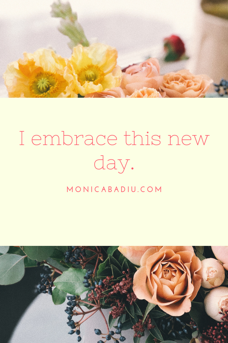  Wednesday Morning Affirmation to Build Confidence - Full list at monicabadiu.com #affirmations #mindset #growth #mentalhealth #success #femaleentrepreneur #positivity #productivity 