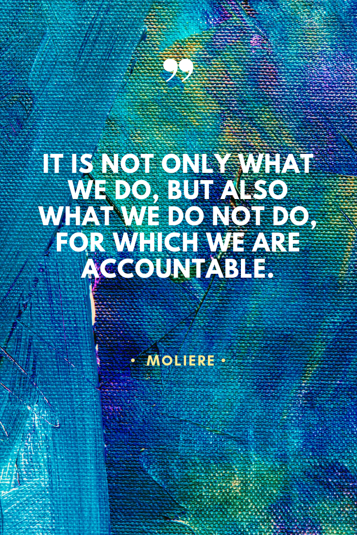 9 Accountability Quotes to Inspire Action | Motivation for Entrepreneurs via monicabadiu.com #mindset #growth #accountability #mindsetforsuccess #quotes #motivation #goals