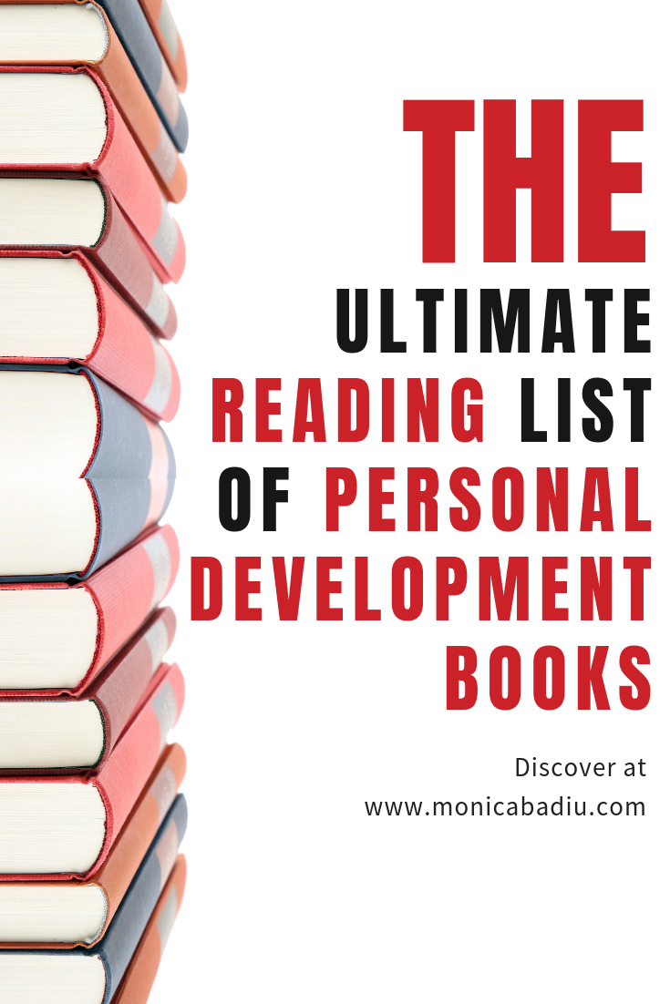 The Ultimate Reading List of Personal Development Books | Find your inspiration in over 20 personal growth books #reading #personaldevelopment #growthmindset #positivity #books #readinglist