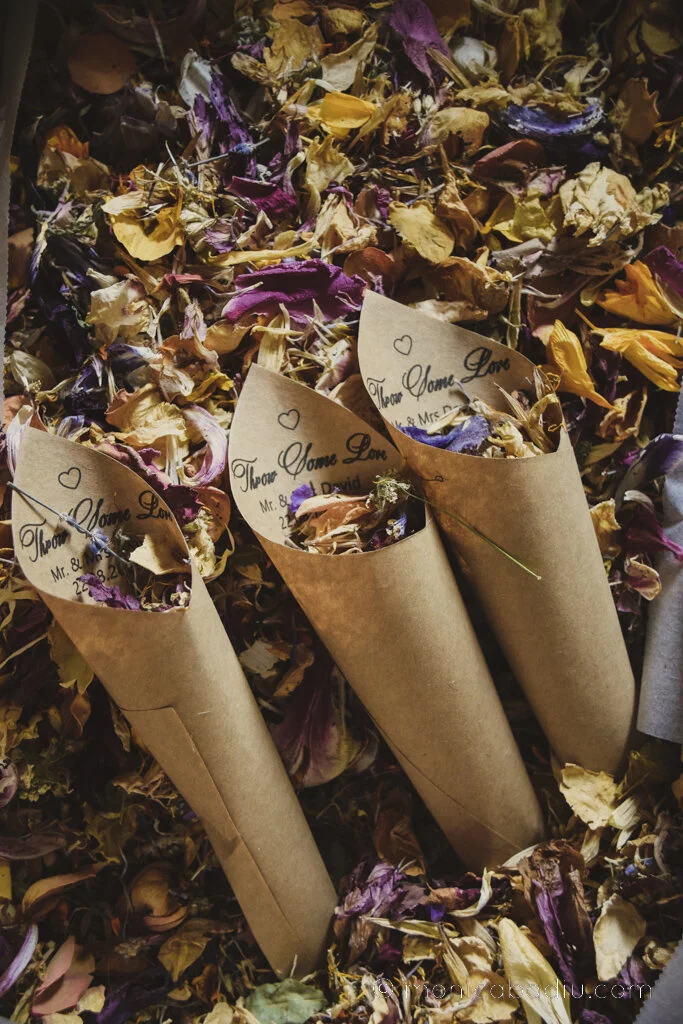 How to Make Wedding Confetti Out of Natural, Dried Flower Petals + FAQ