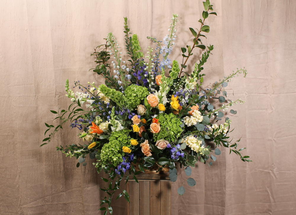 Evergreen Arrangement — Stems Floral Design