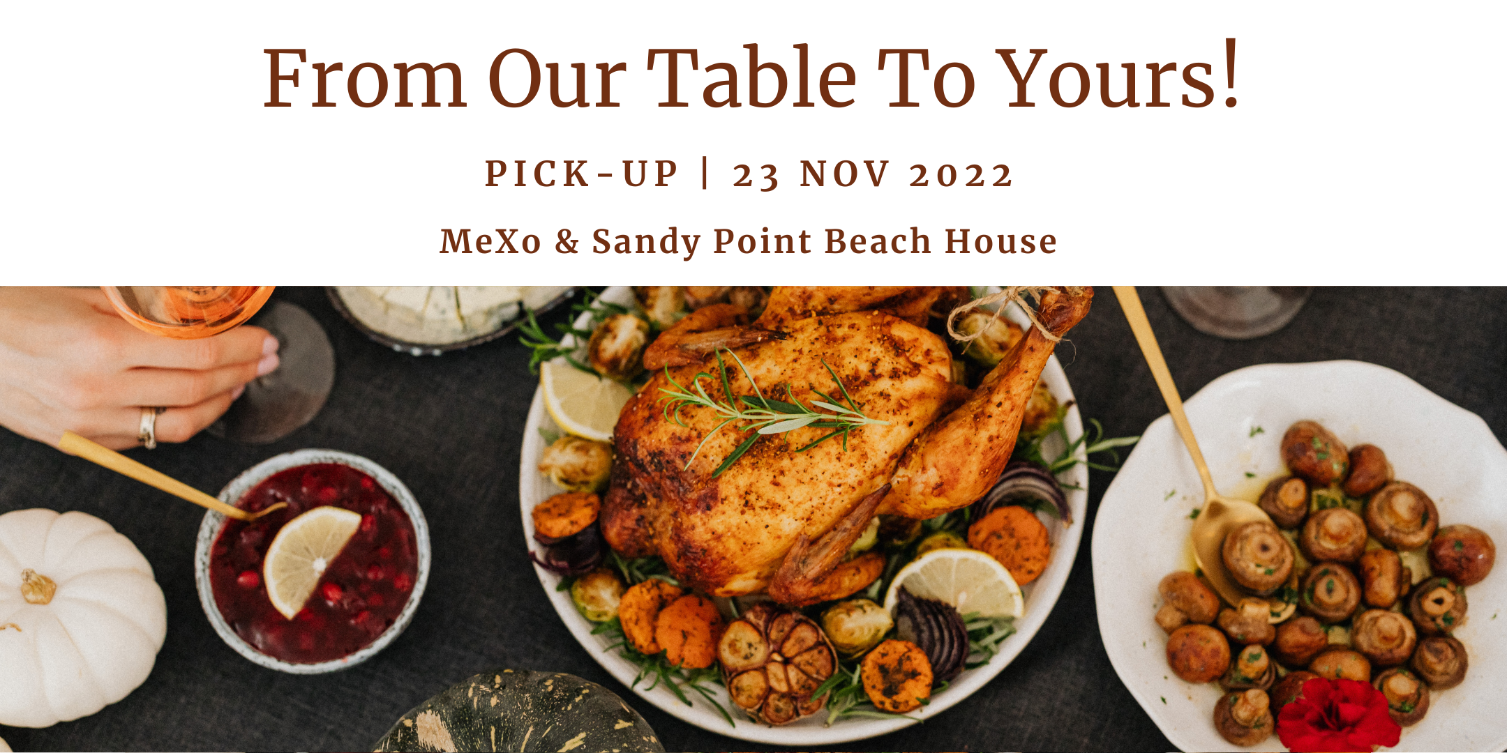 Thanksgiving Feast To-Go!