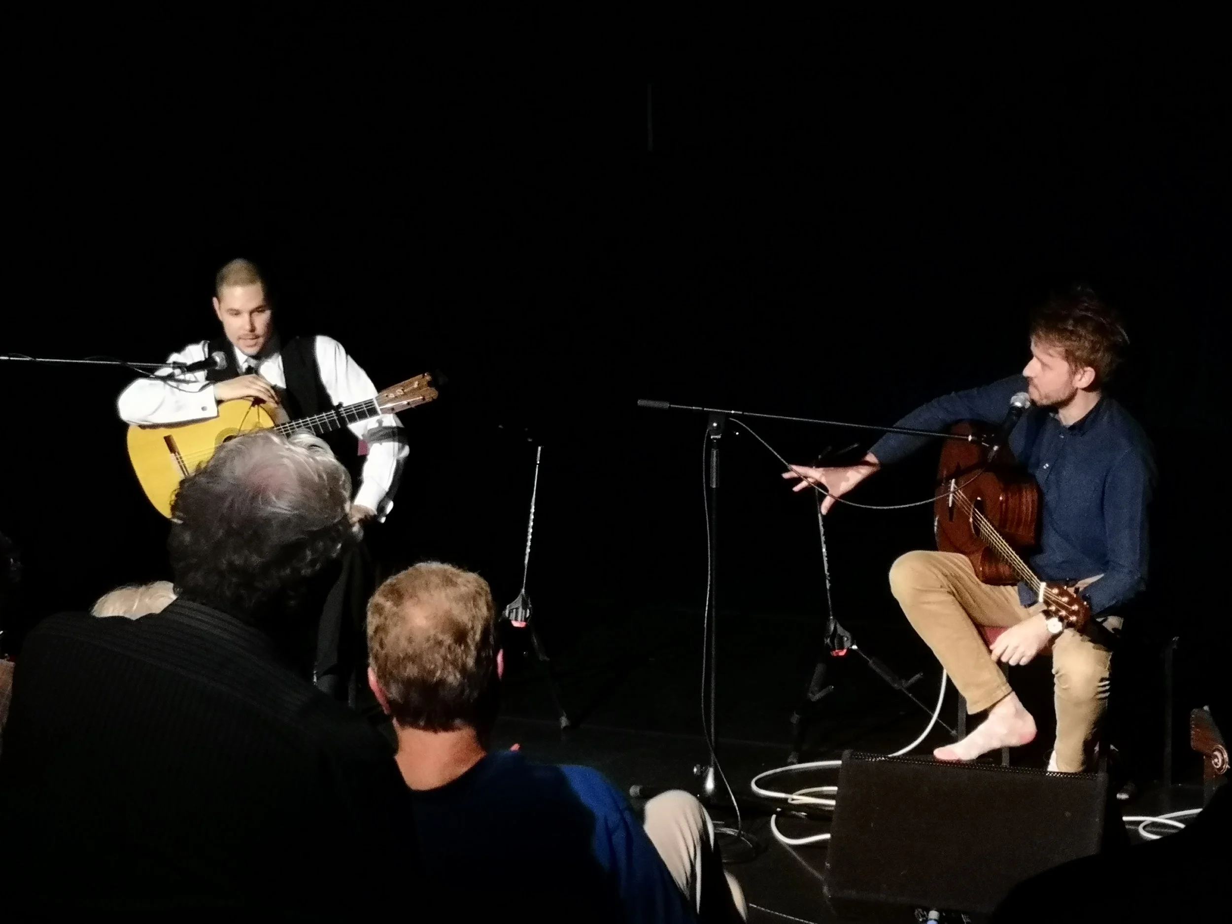Samuel Moore performing with Will McNicol on Oct 10th in The Forest Arts Centre (New Milton)