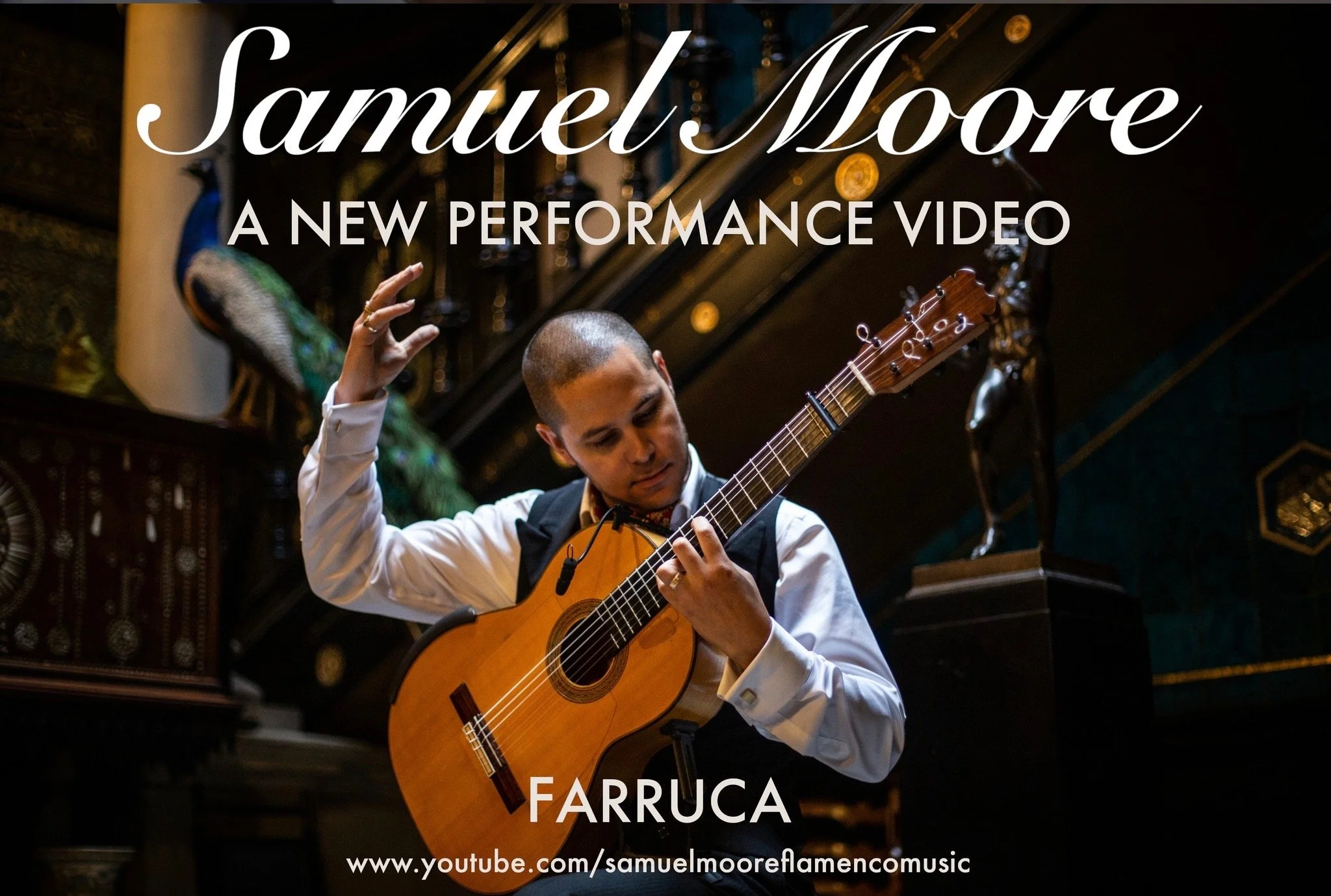      &nbsp;                

 
   It's with great pleasure that we share with you Samuel’s latest performance video, 'Farruca – Con Garbo y Salero’!  Filmed in the stunning location of  Leighton House  (London), this video pays homage to Samuel’s fav