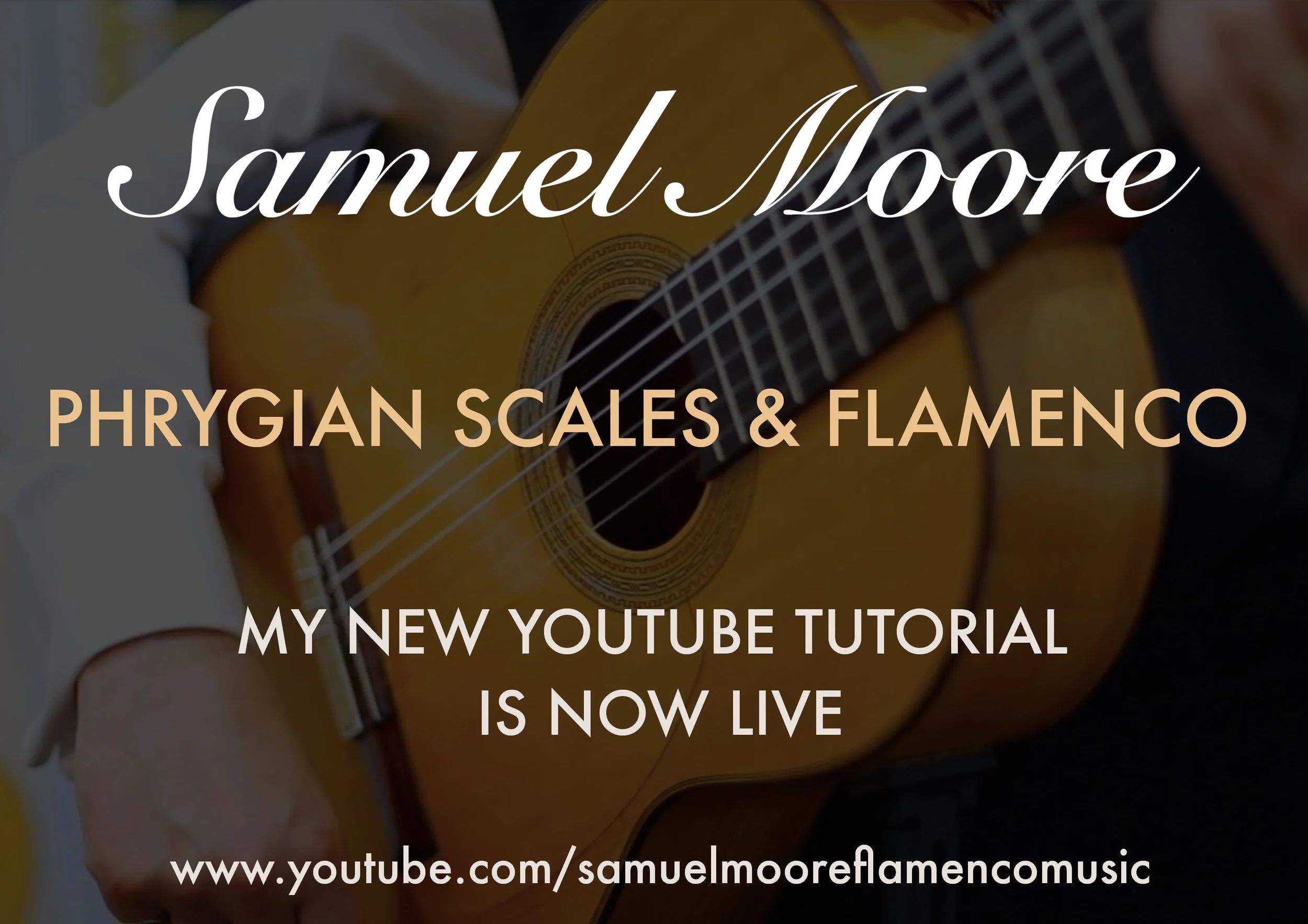      &nbsp;                

 
   Over the past few months many flamenco guitar students have been in touch to ask this question:    “How do Phrygian scales work in flamenco?”   With this in mind, Samuel has just put out a free YouTube tutorial to an