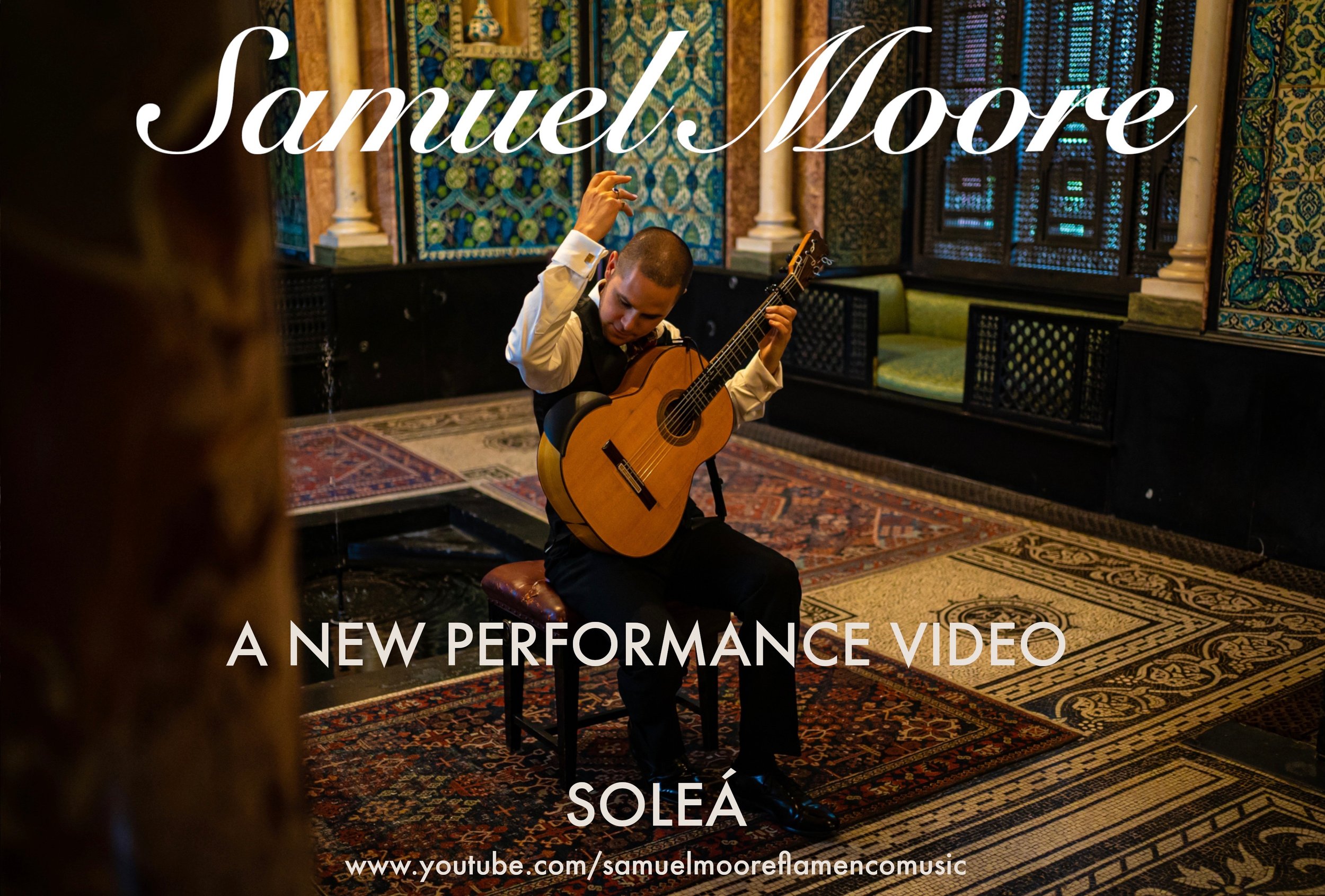      &nbsp;                

 
   It's with great pleasure that we share with you Samuel’s latest performance video, 'Soleá de Córdoba’!  Filmed in the stunning location of Leighton House (London), this video showcases one of Samuel’s favourite flame