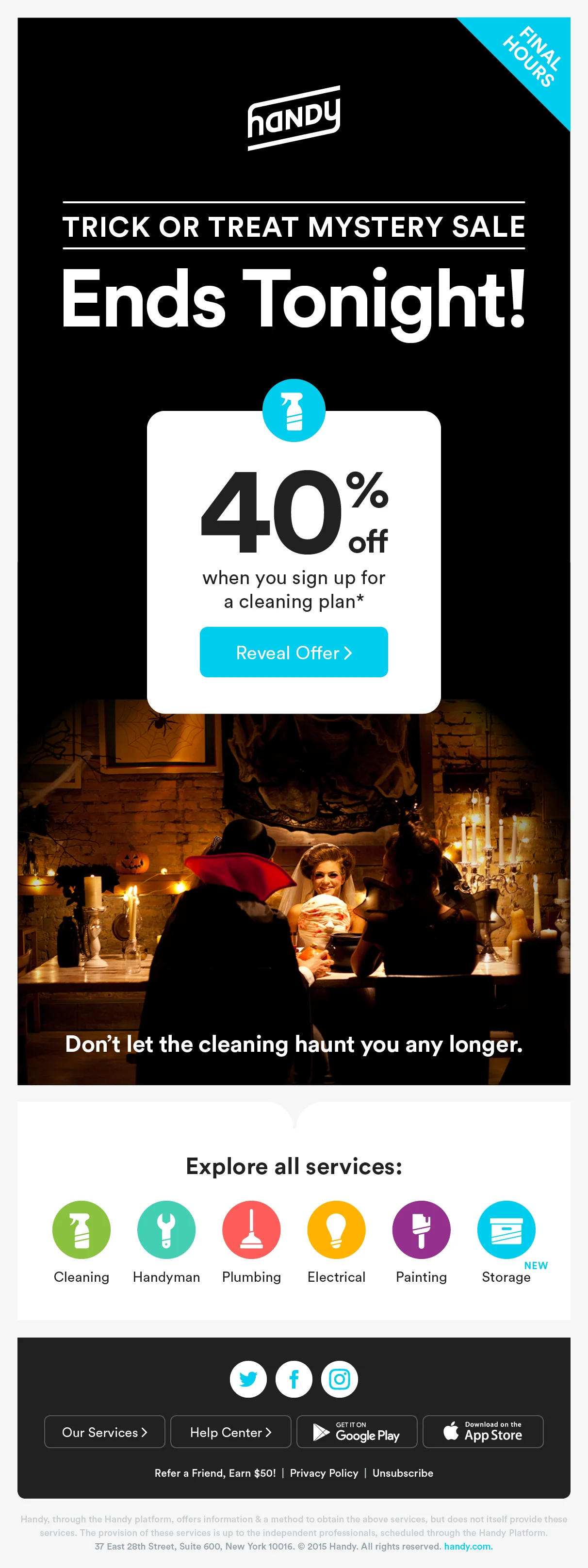 Email Marketing for Handy