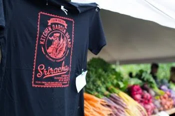 Sriracha T-shirt — The Kitchen Garden
