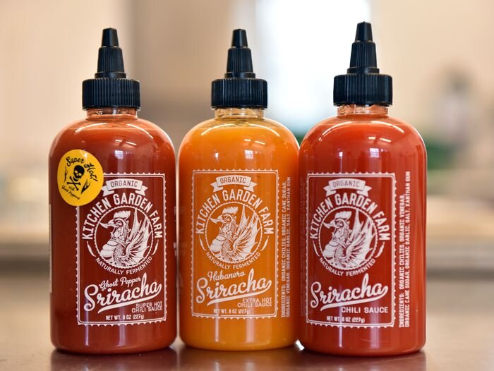 Sriracha & Salsa — The Kitchen Garden