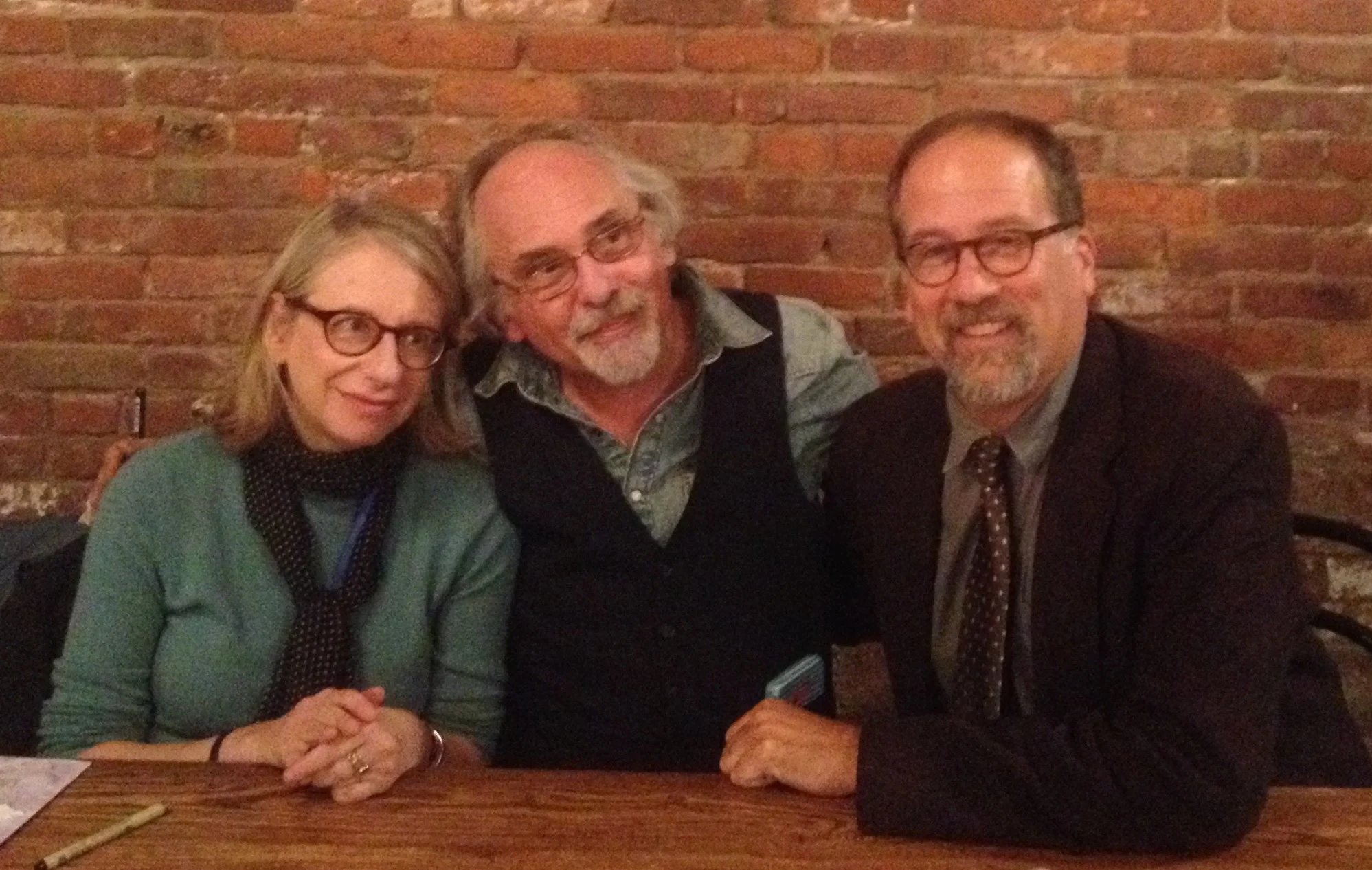 With Roz Chast & Art Spiegelman.